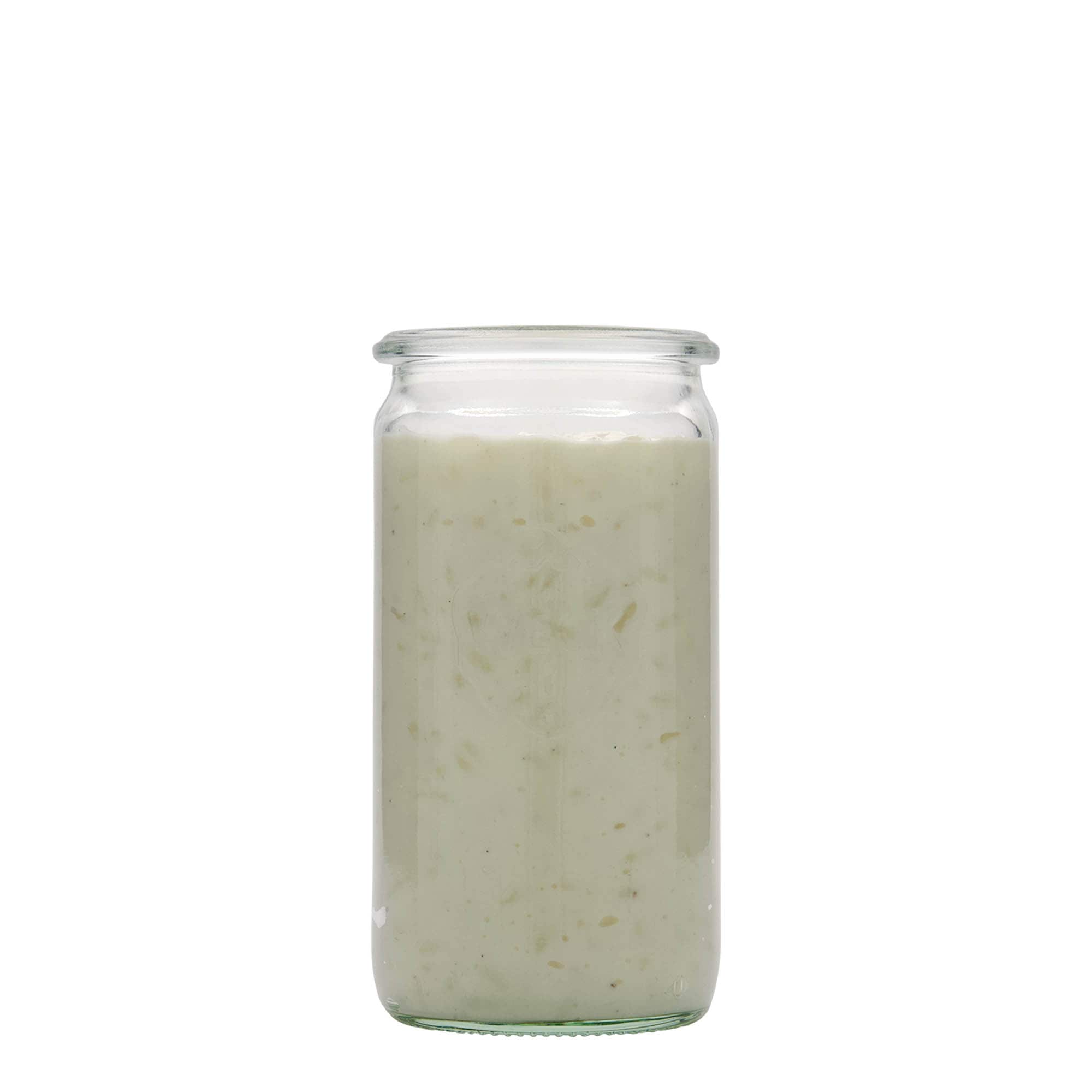 340 ml frasco cilíndrico WECK, boca: borda arredondada