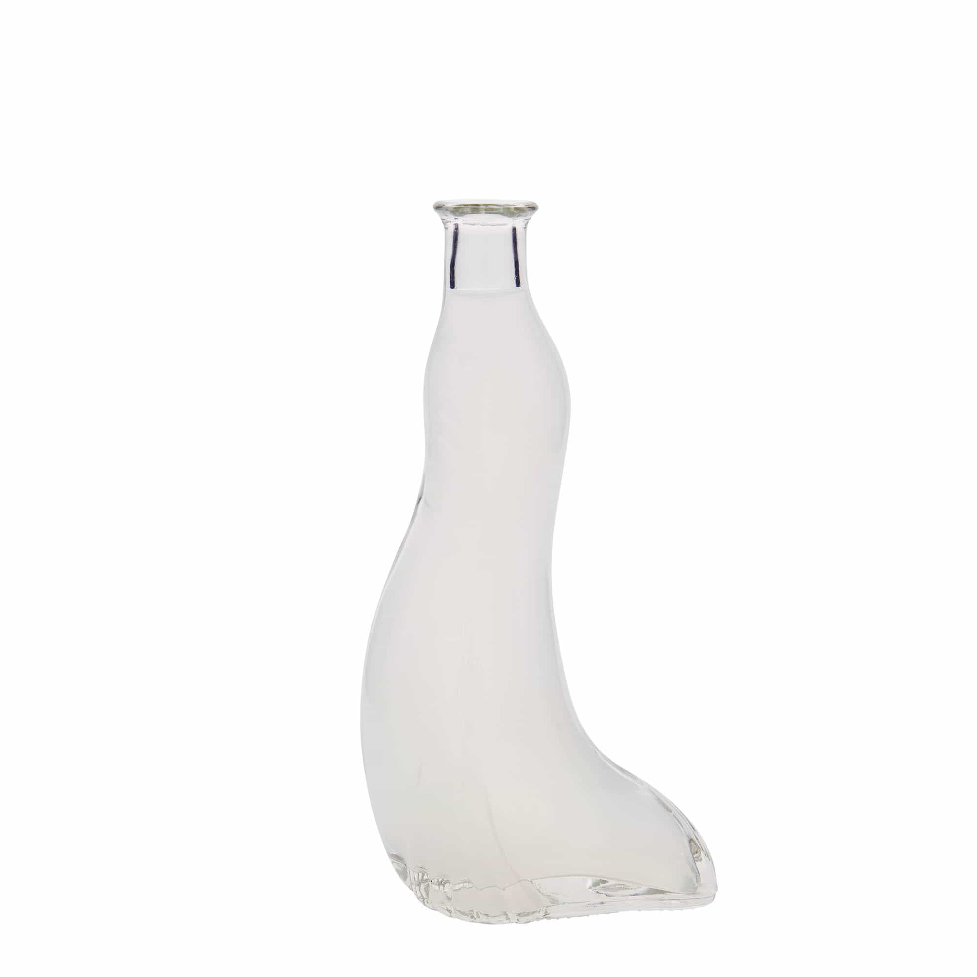 Frasco de vidro de 200 ml 'Foca', bocal: cortiça
