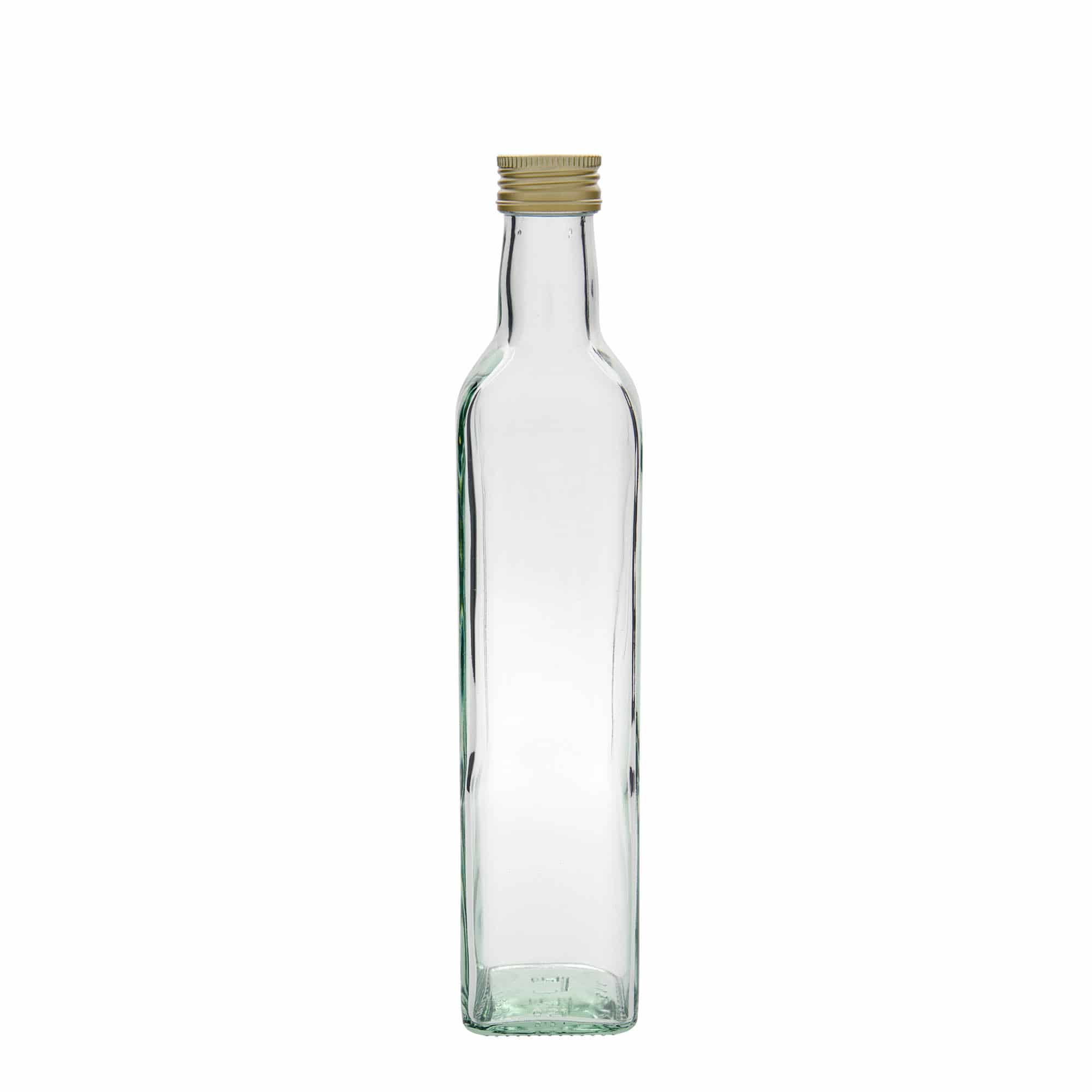 Garrafa de vidro 500 ml 'Marasca', quadrada, boca: PP 31,5