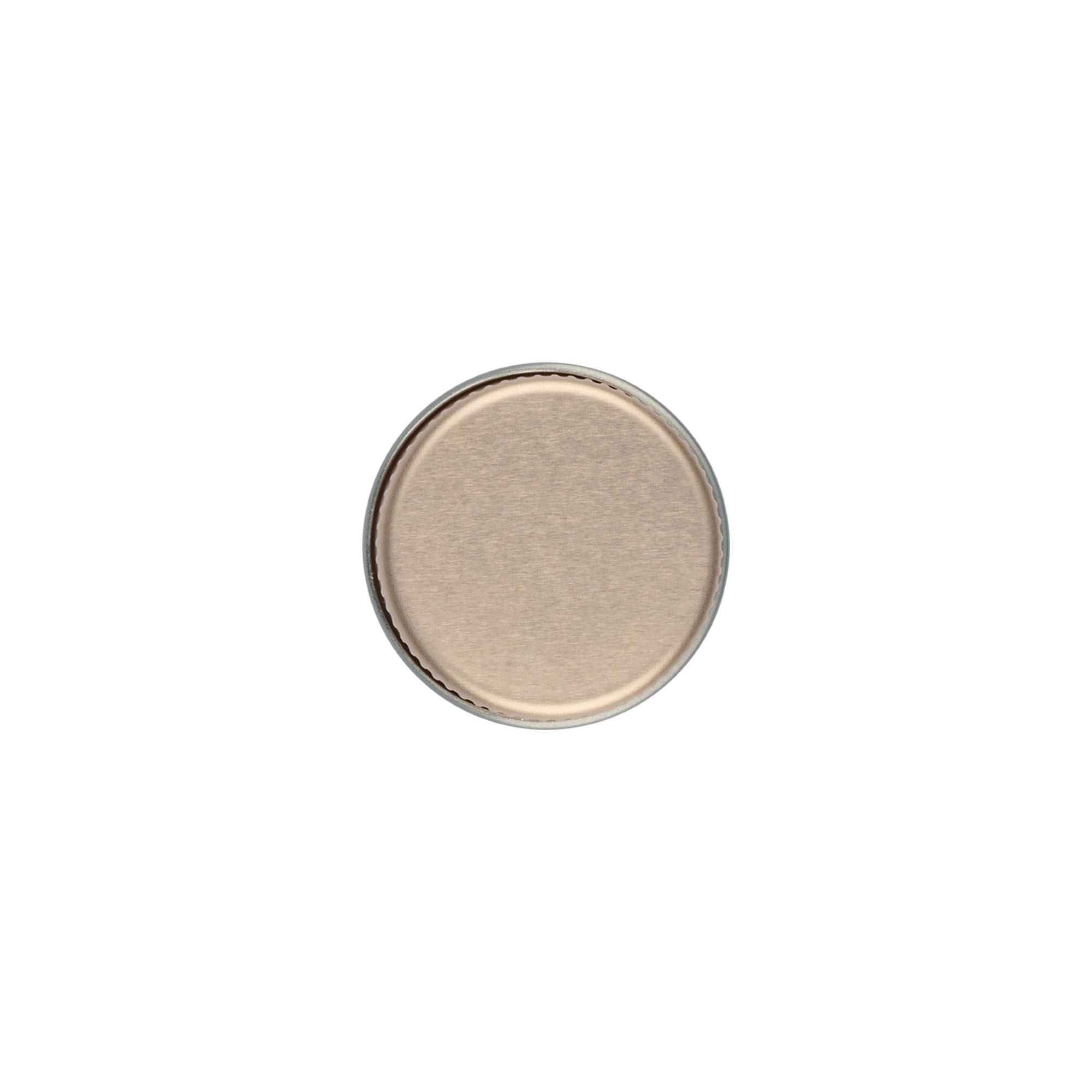 Tampa de rosca, metal, rosa, para bocal: 24/410