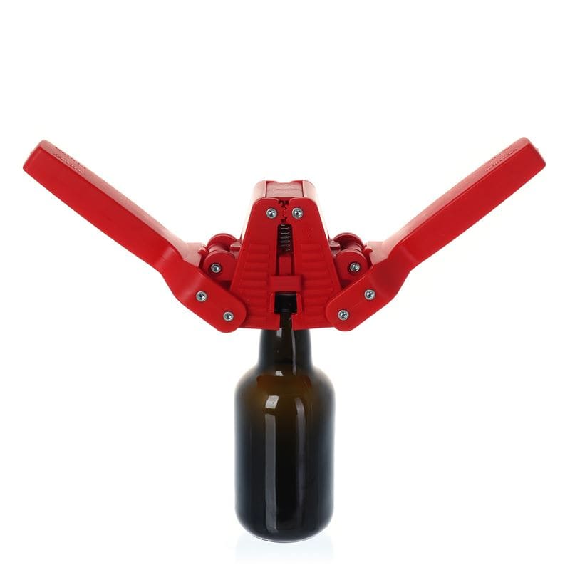 Aparelho fechador de tampas de coroa para 26 mm