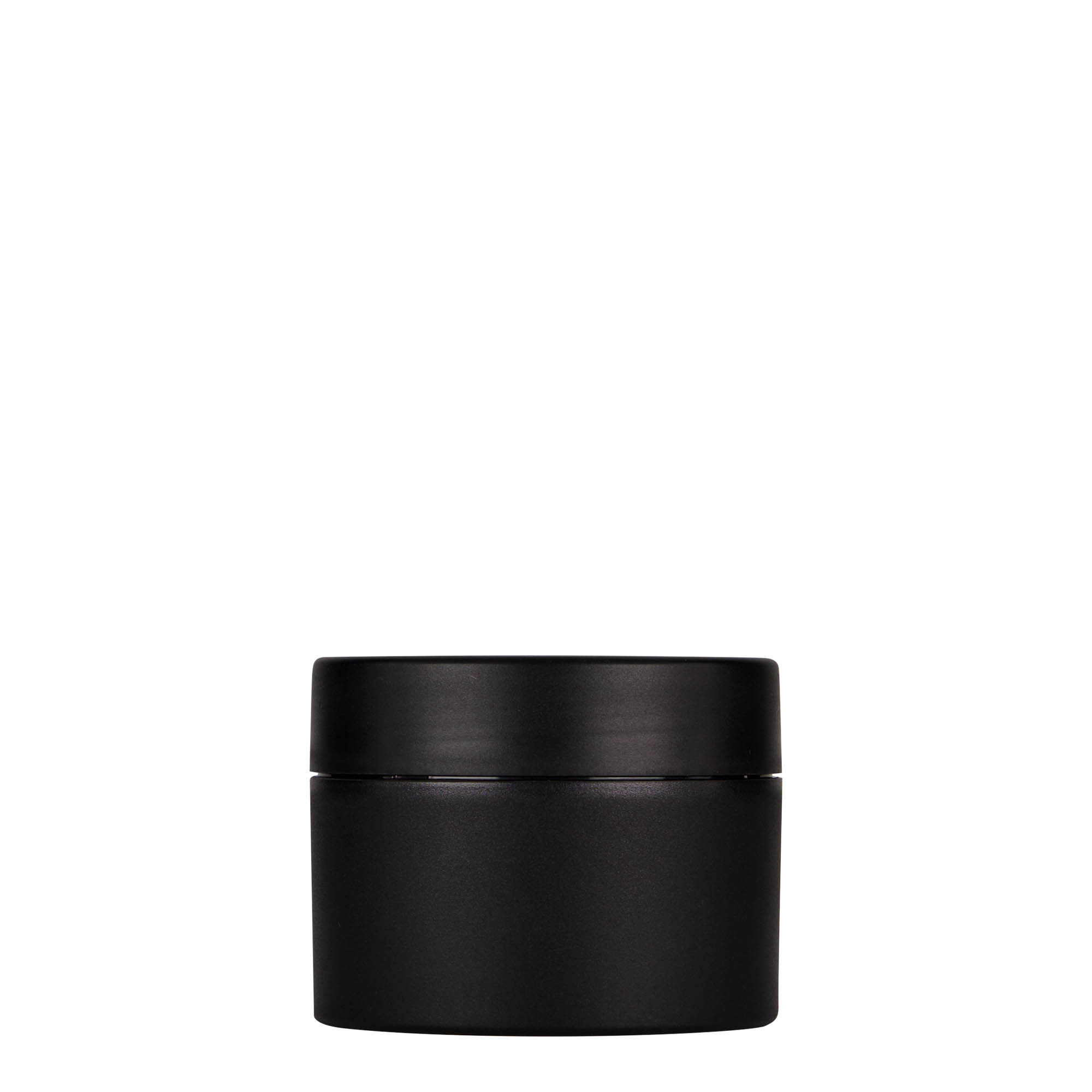 Dose de plástico 100 ml 'Antonella', PP, preto, abertura: tampa de rosca