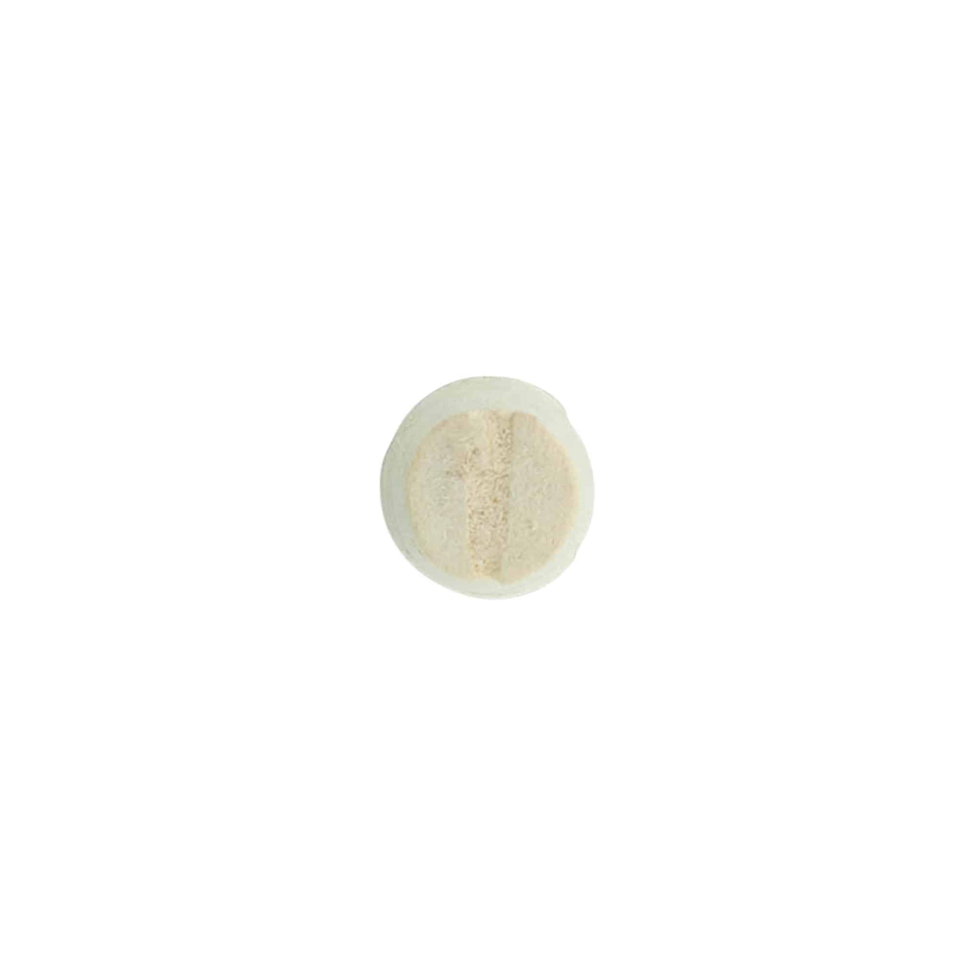 Rolha cónica 9-12 x 22, cortiça natural, branqueada, para boca: cortiça Rolha cónica 9-12 x 22, cortiça natural, branqueada, para boca: cortiça