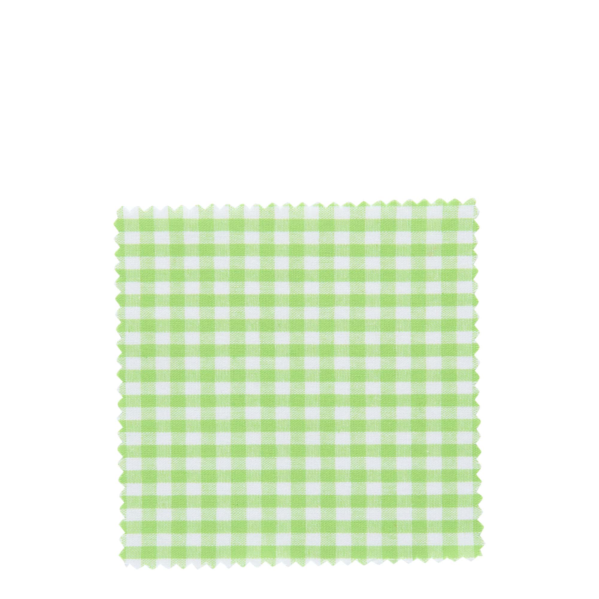 Guardanapo de tecido quadriculado 12x12, quadrado, têxtil, verde-limão, boca: TO38-TO53