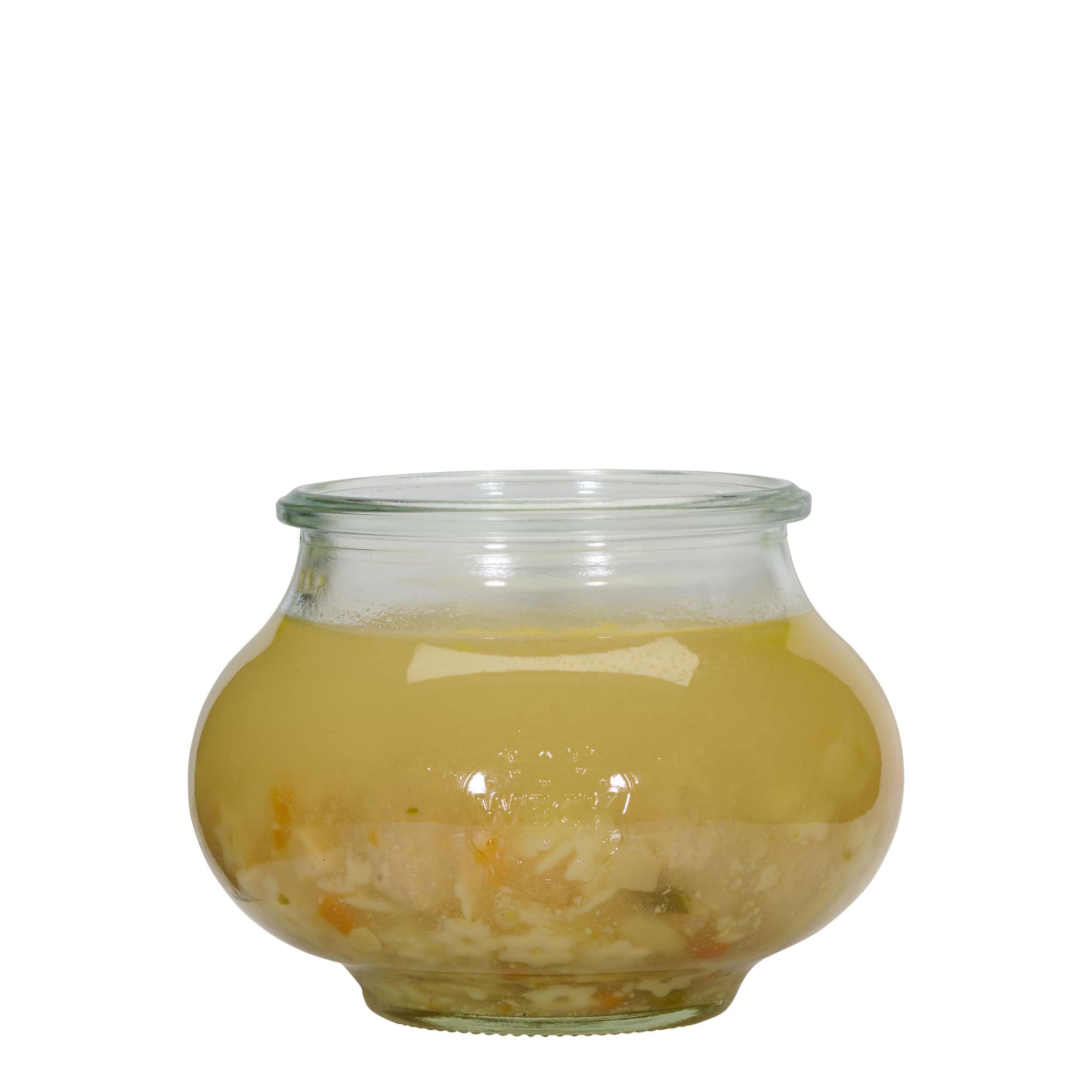 560 ml frasco decorativo WECK, abertura: borda redonda