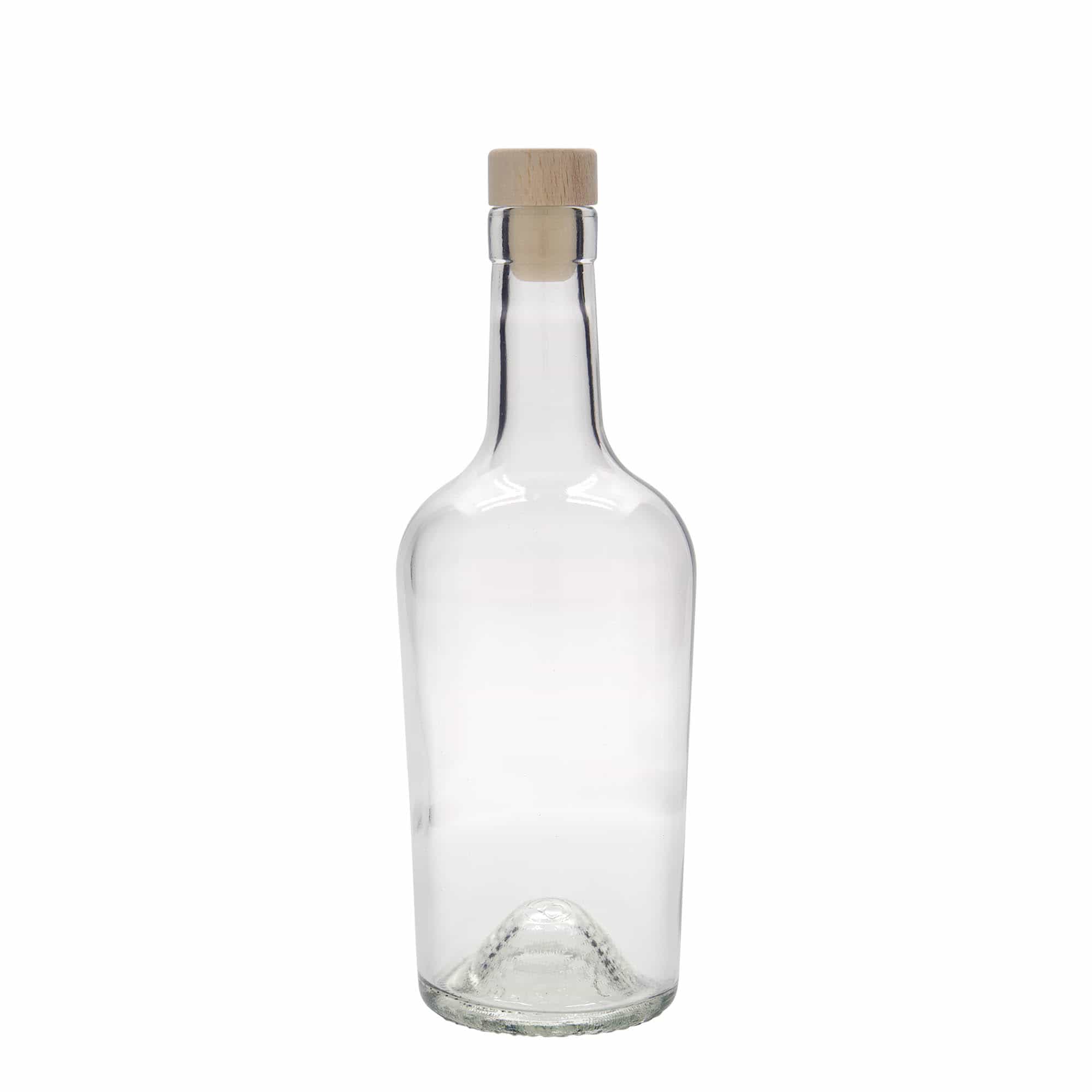 Garrafa de vidro de 500 ml 'Margarethe', boca: cortiça
