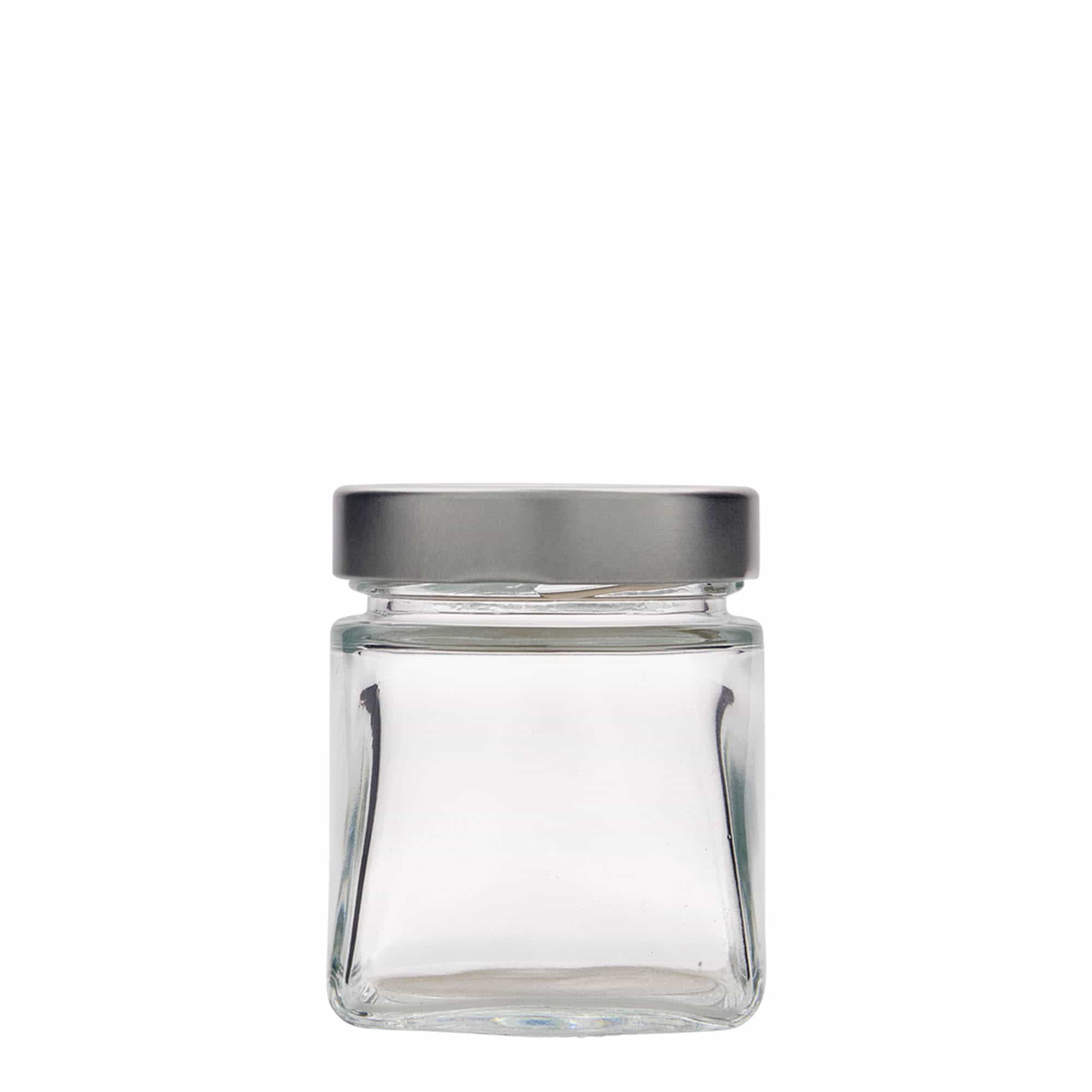 212 ml Frasco quadrado 'Luxor', Boca: Deept-Twist-Off (DTO 63)