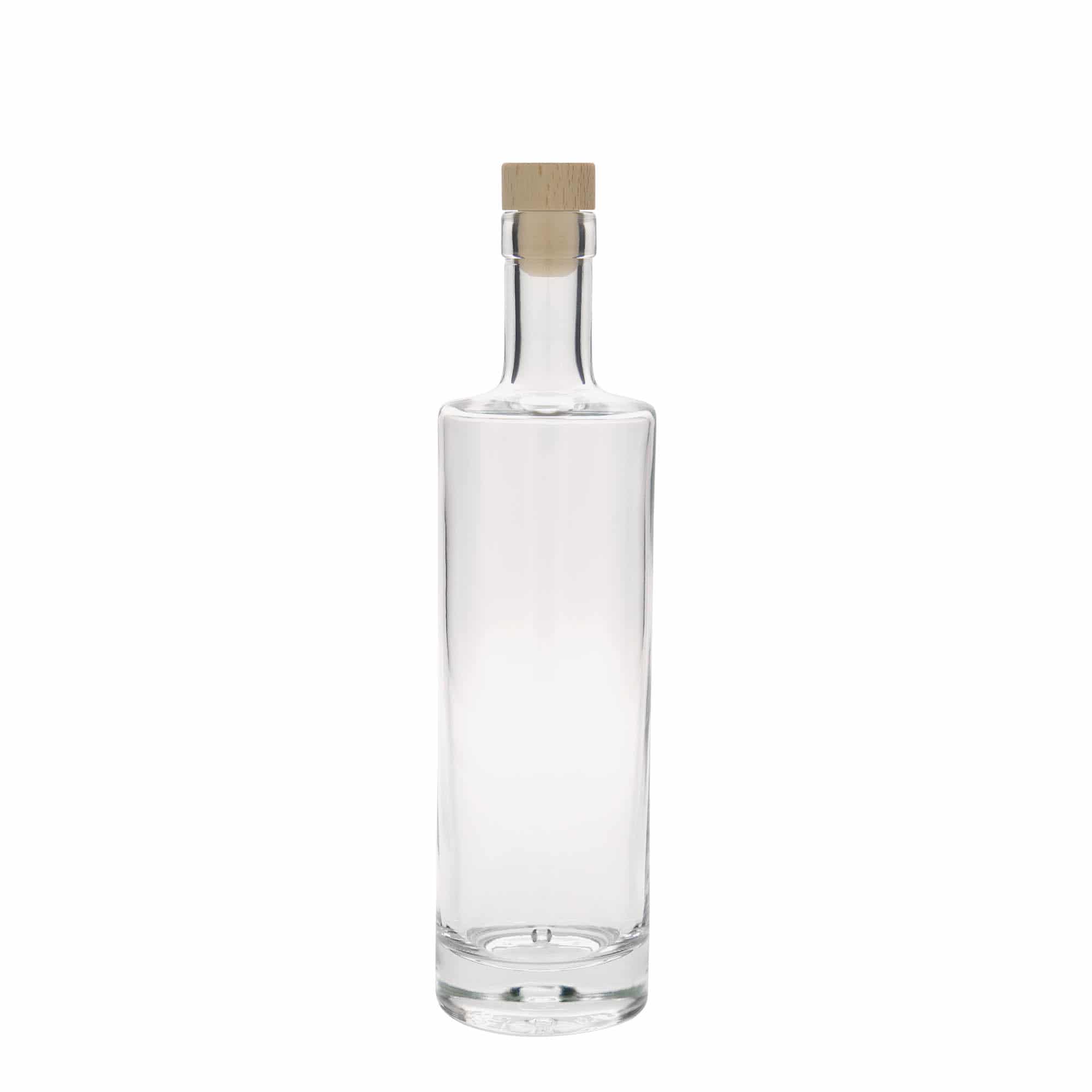 Garrafa de vidro de 500 ml 'Titano', bocal: cortiça