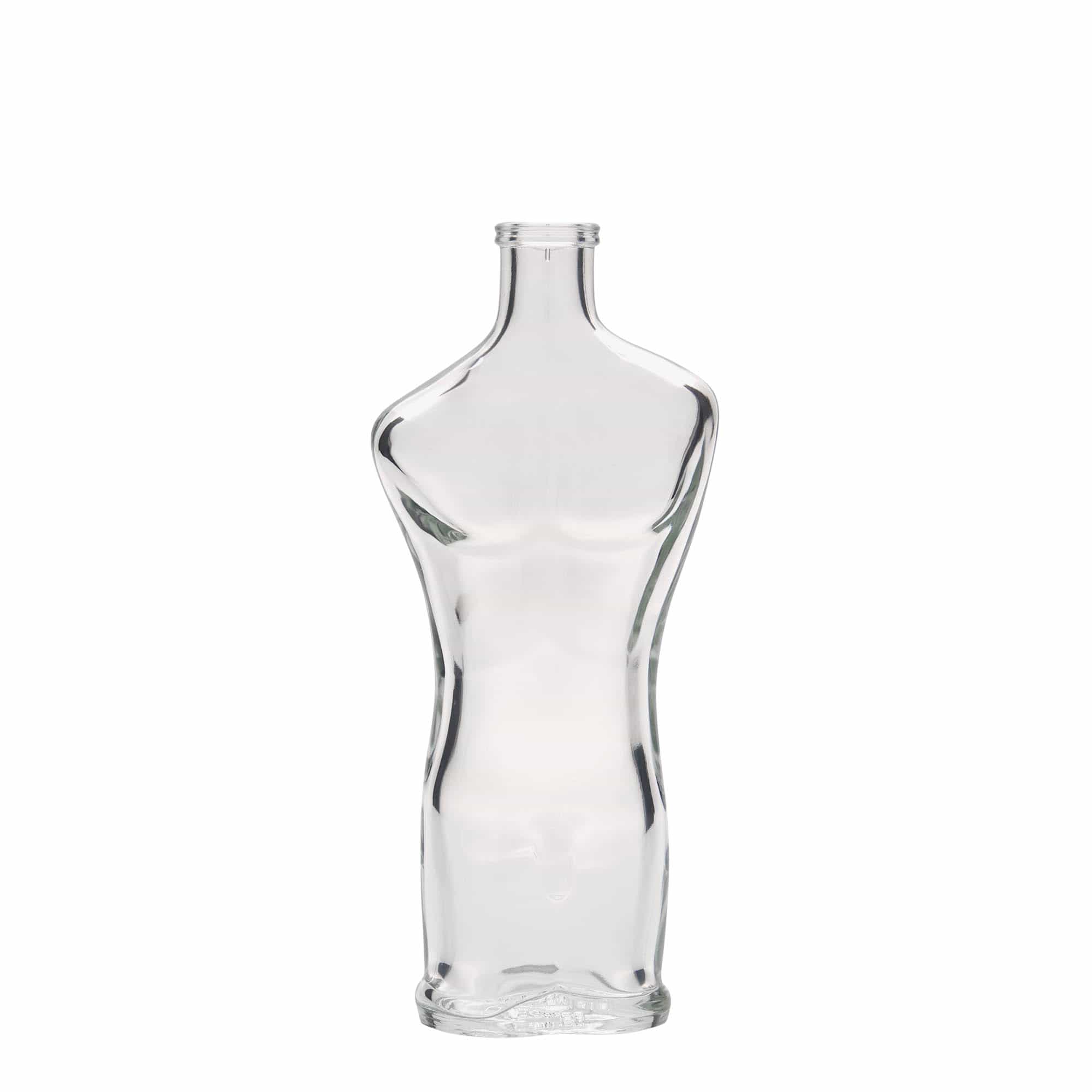 Garrafa de vidro de 200 ml 'Adam', boca: cortiça