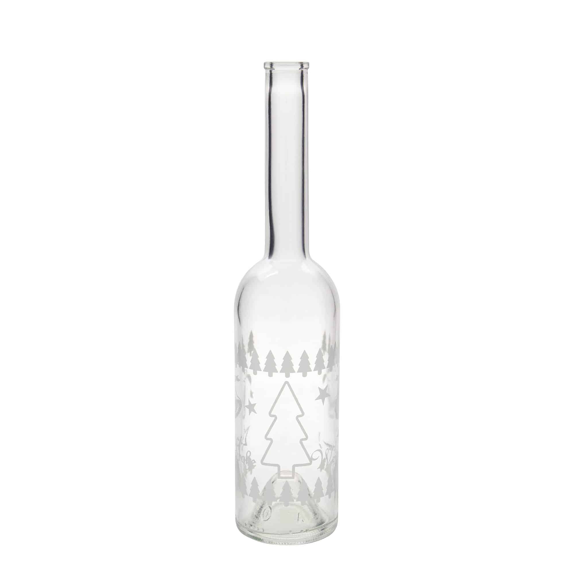 500 ml Garrafa de vidro 'Opera', Motivo: Natal Clássico, boca: Cortiça 500 ml Garrafa de vidro 'Opera', Motivo: Natal Clássico, boca: Cortiça