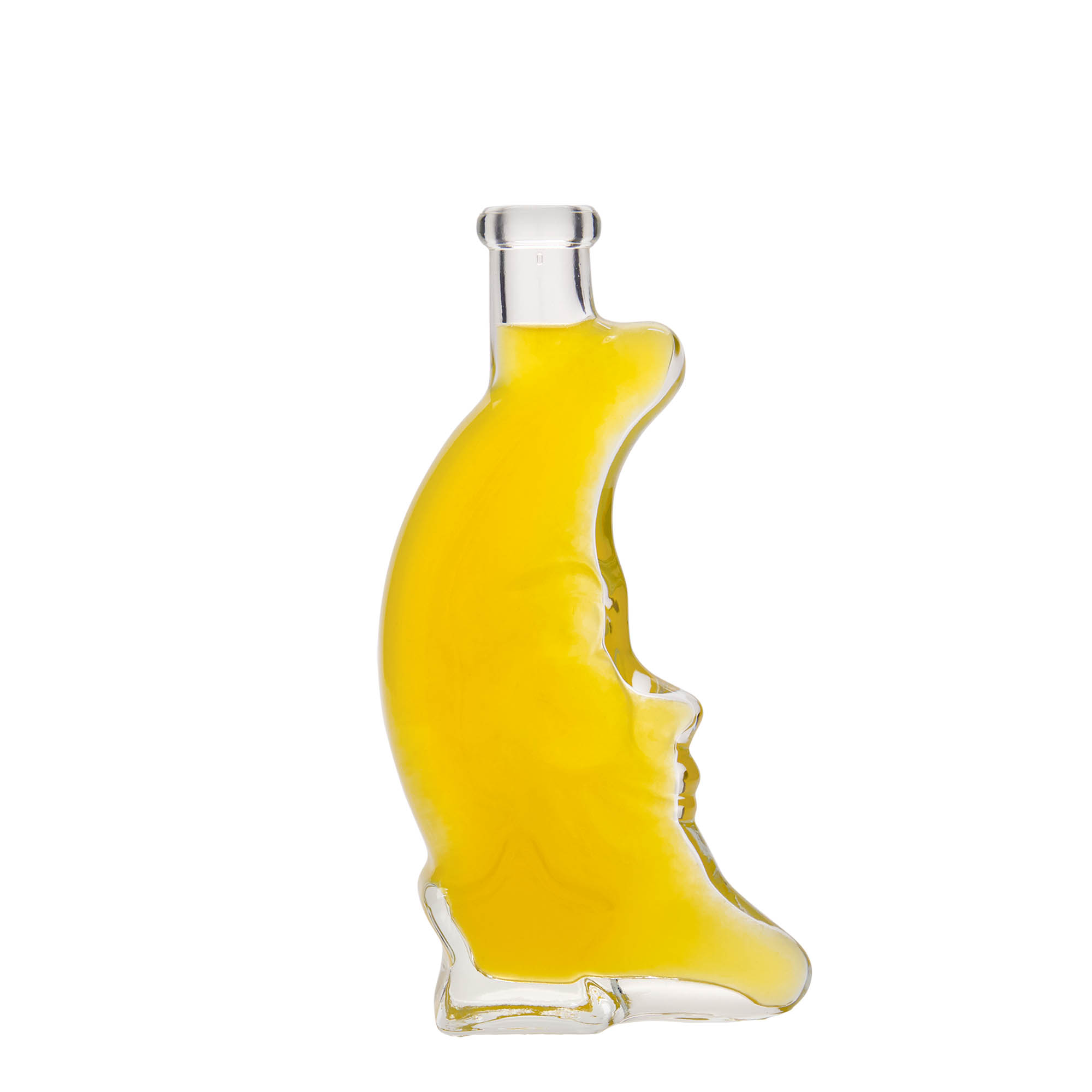 Garrafa de vidro de 200 ml 'Mond', abertura: cortiça