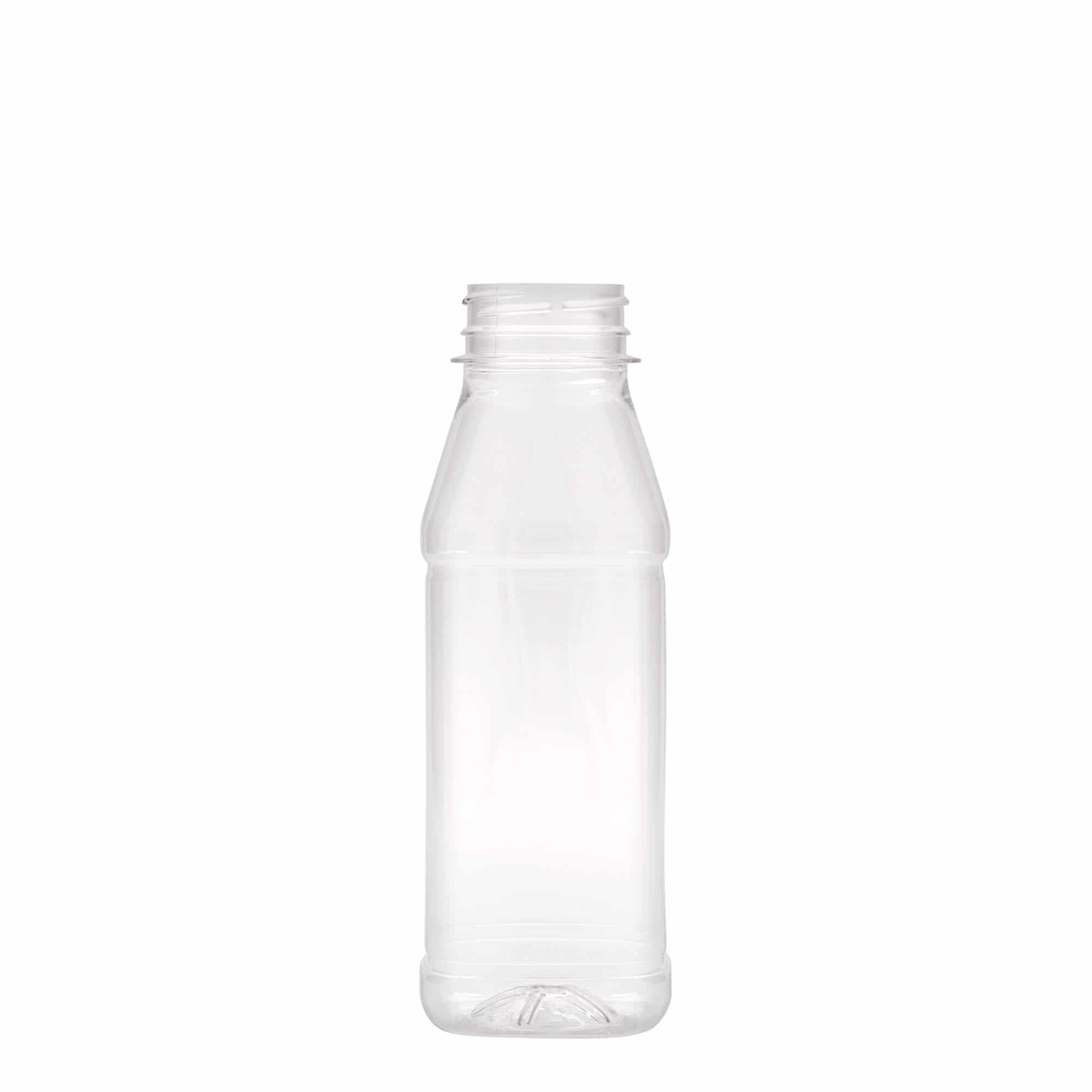 330 ml Garrafa PET 'Milk and Juice Carré',quadrada, plástico, boca: 38 mm 330 ml Garrafa PET 'Milk and Juice Carré',quadrada, plástico, boca: 38 mm