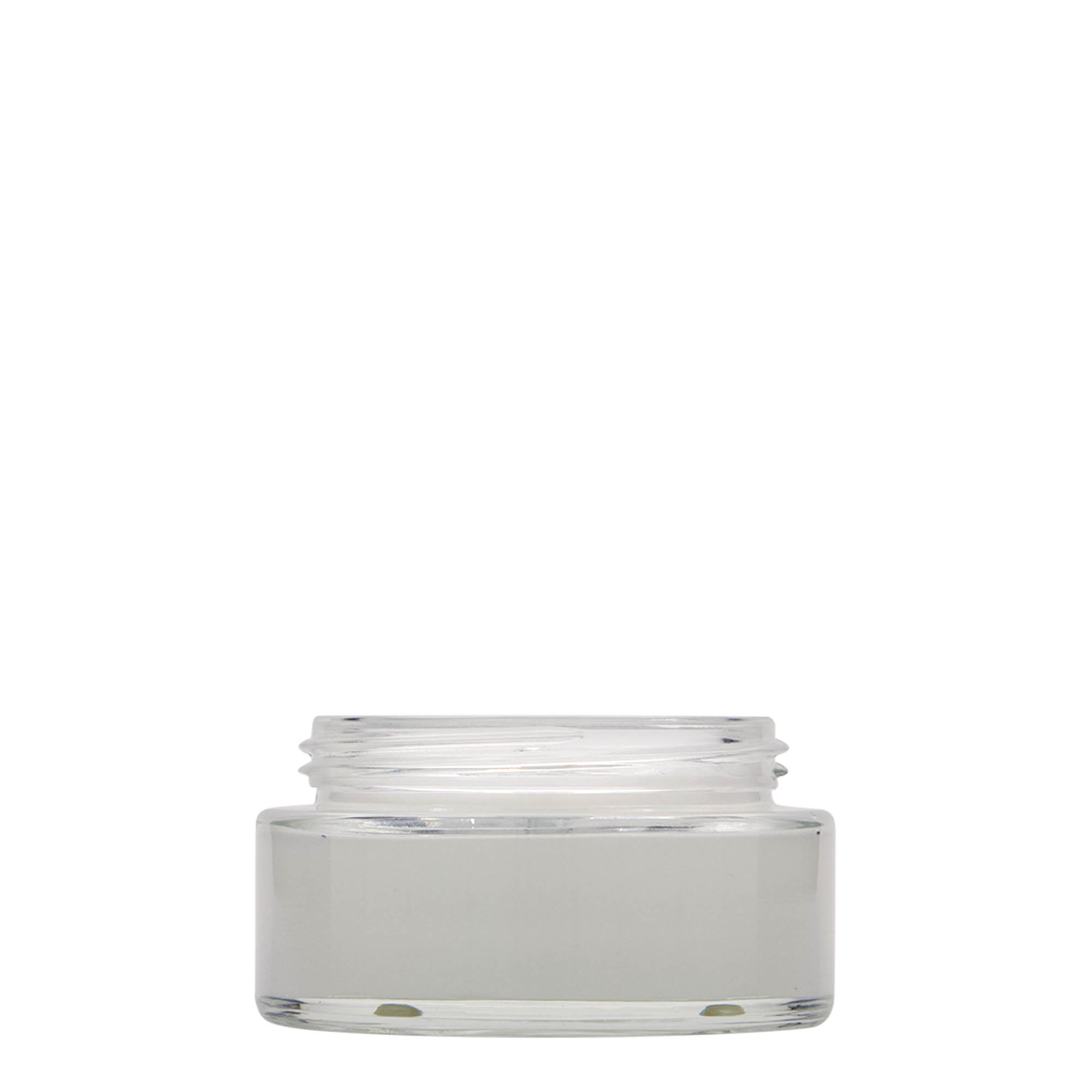 Pote de 100 ml 'Clear Edition', vidro, abertura: tampa de rosca