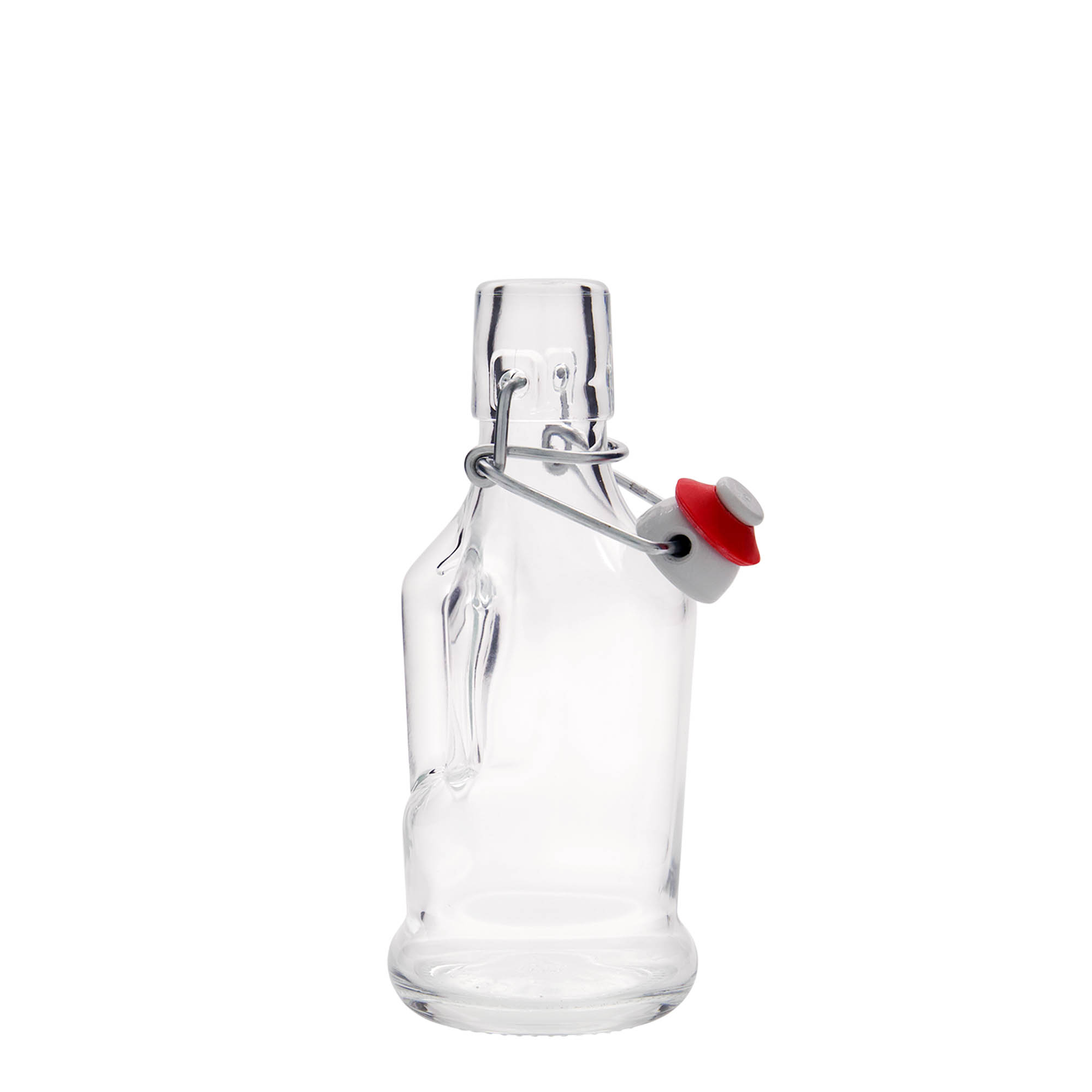 Frasco de vidro de 200 ml 'Classica', boca: fecho de alavanca