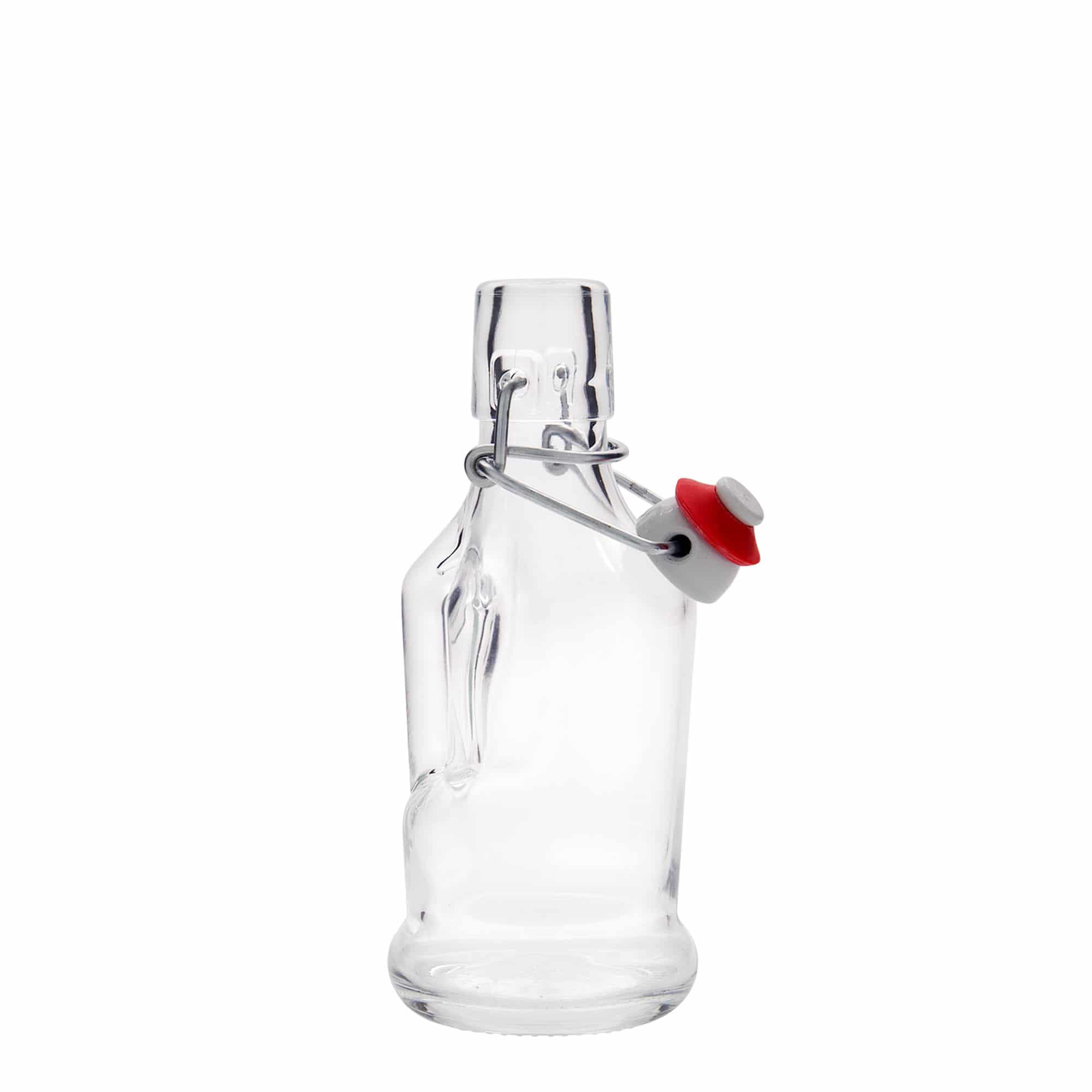 Frasco de vidro de 200 ml 'Classica', boca: fecho de alavanca