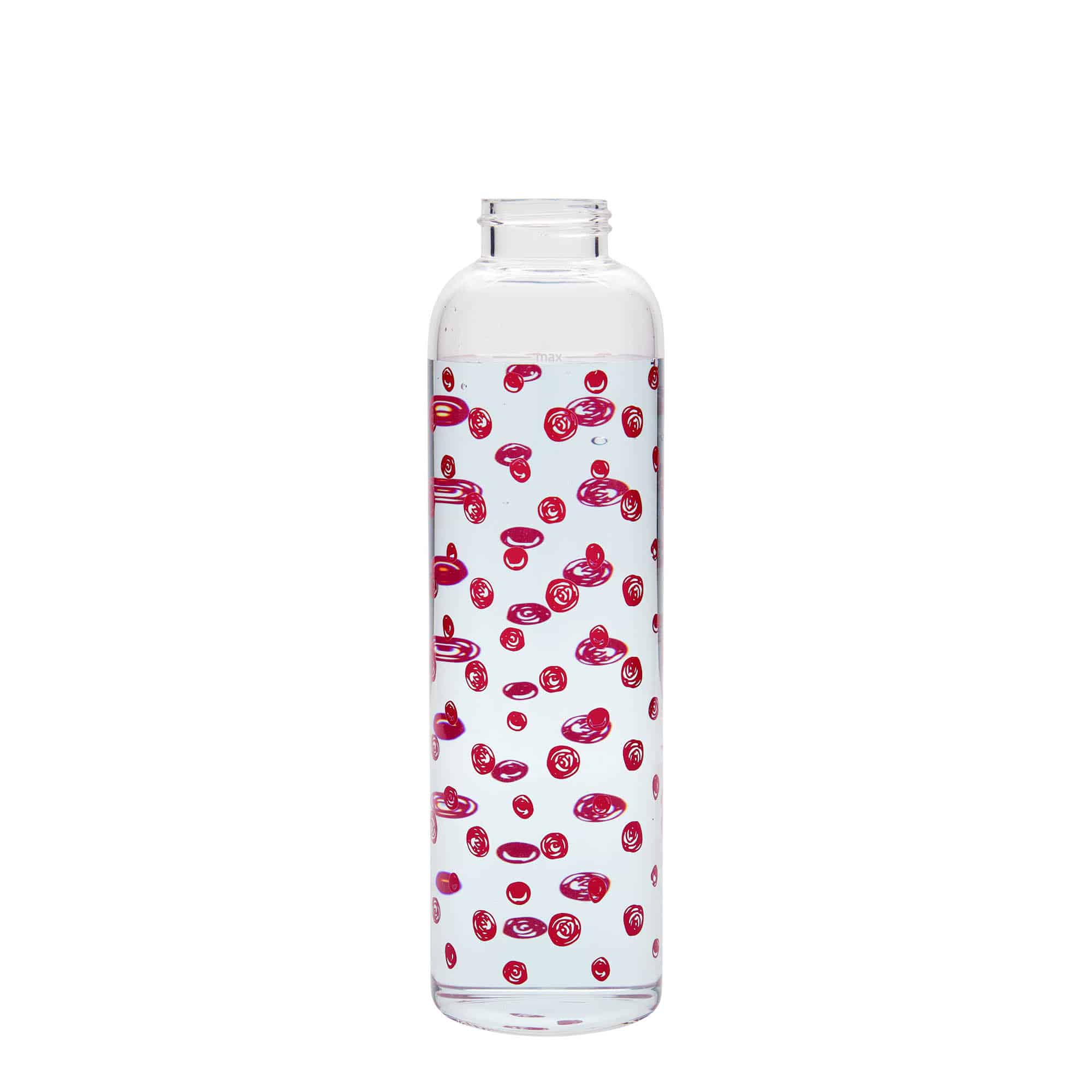 Garrafa de beber 500 ml 'Perseus - Pontos Vermelhos', bocal: tampa de rosca Garrafa de beber 500 ml 'Perseus - Pontos Vermelhos', bocal: tampa de rosca