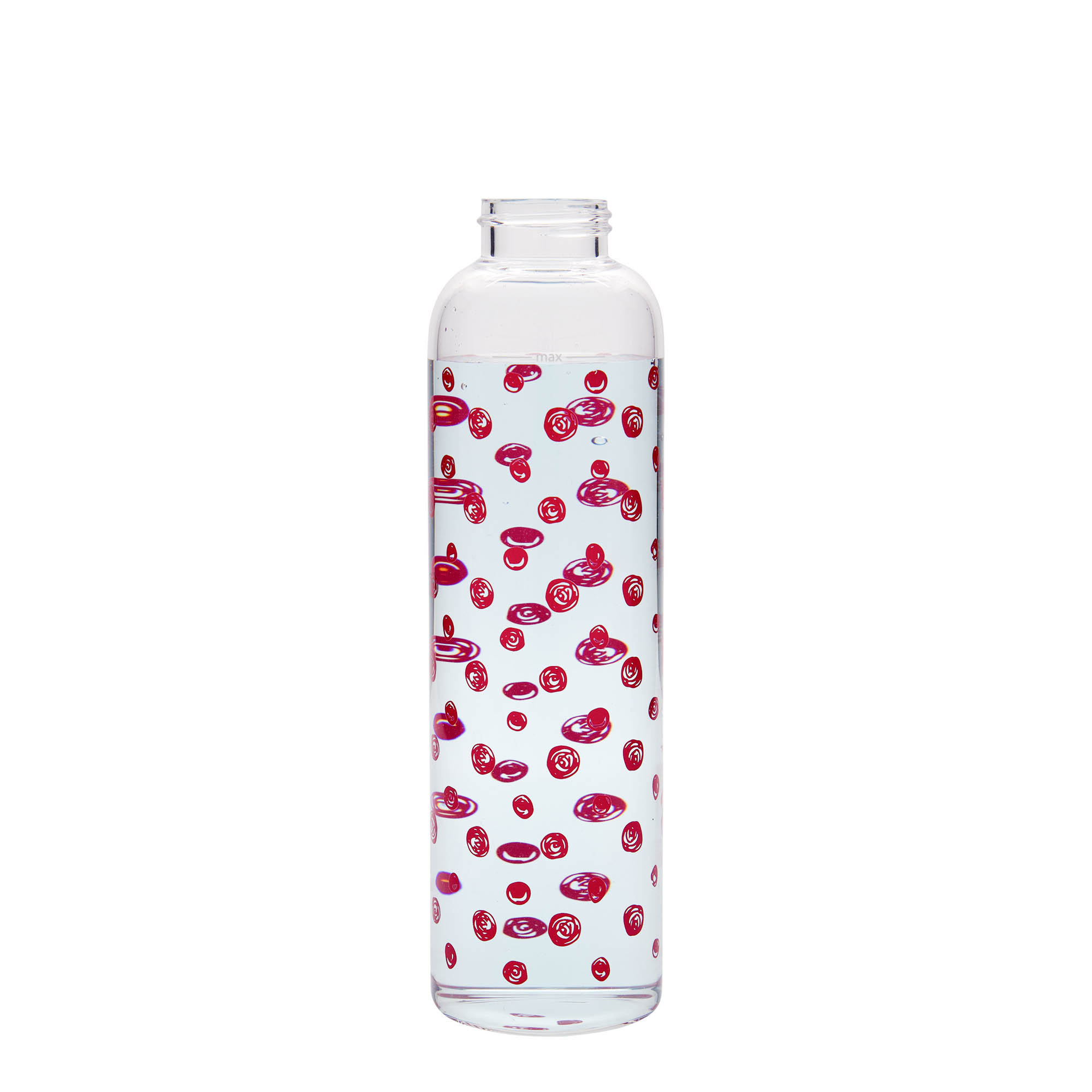 Garrafa de beber 500 ml 'Perseus - Pontos Vermelhos', bocal: tampa de rosca Garrafa de beber 500 ml 'Perseus - Pontos Vermelhos', bocal: tampa de rosca