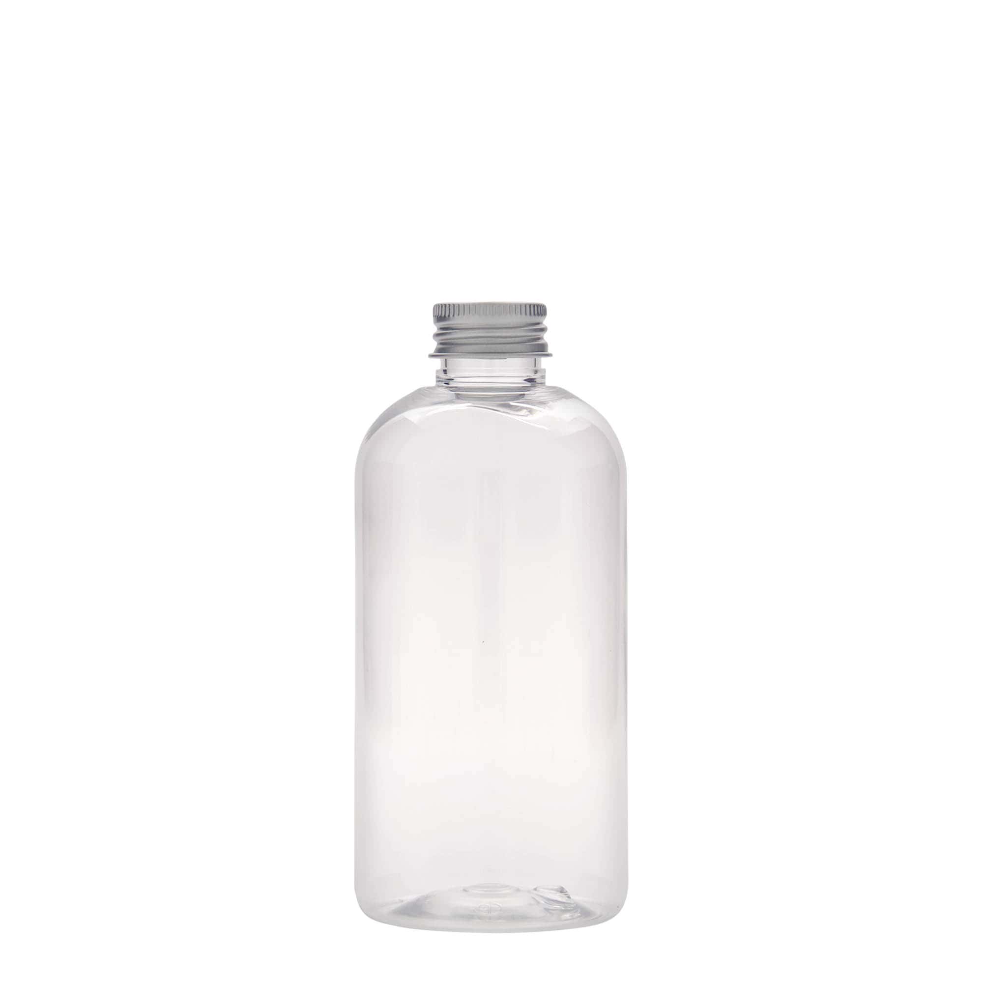 Garrafa PET de 250 ml 'Boston', plástico, bocal: 24/410