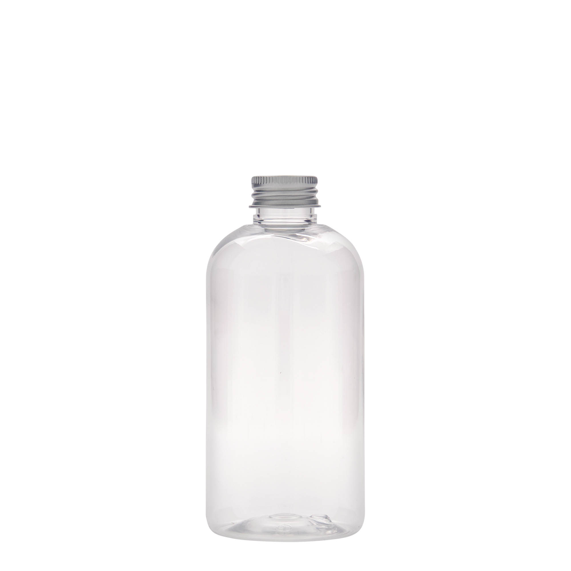 Garrafa PET de 250 ml 'Boston', plástico, bocal: 24/410 Garrafa PET de 250 ml 'Boston', plástico, bocal: 24/410