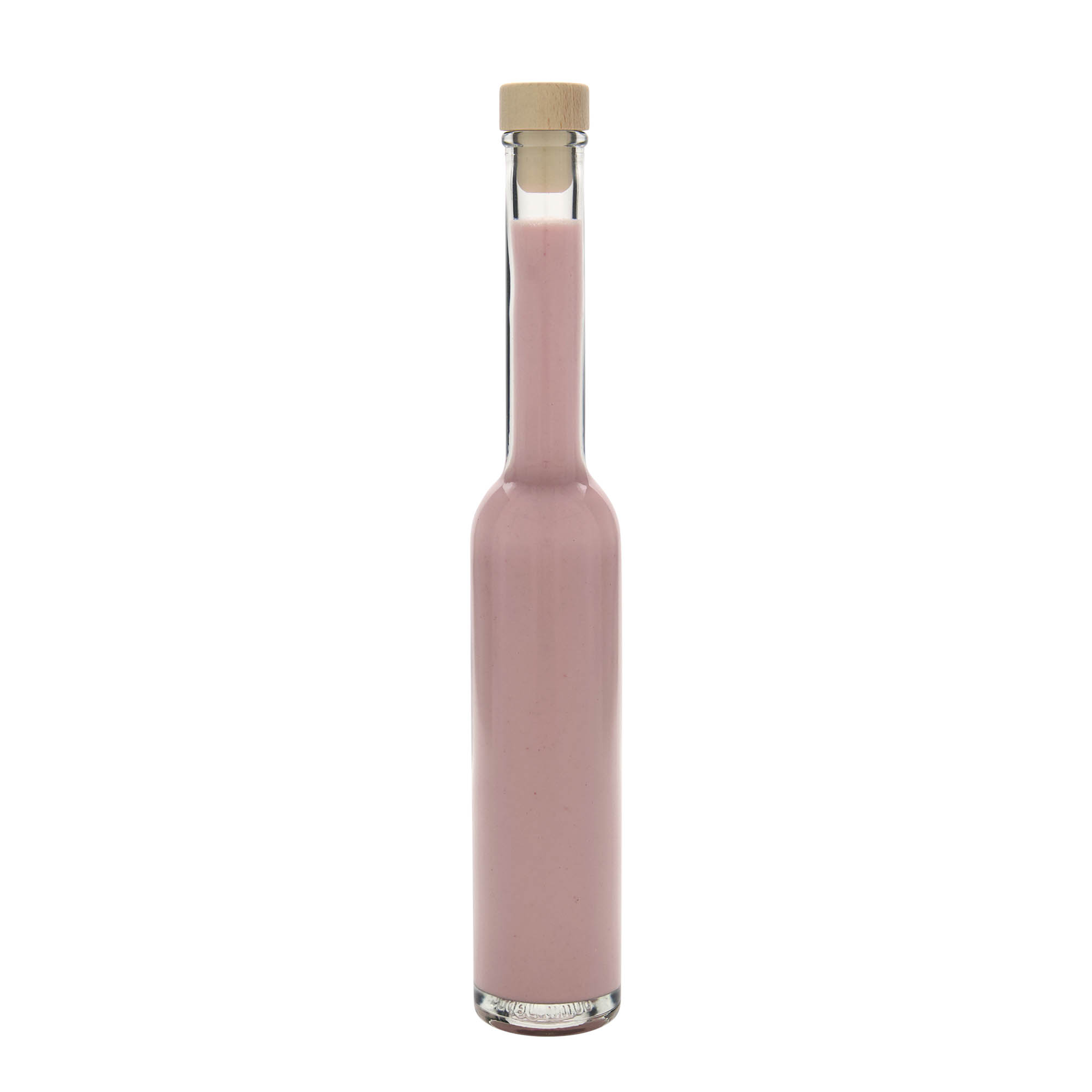 Frasco de vidro de 200 ml 'Platina', boca: cortiça