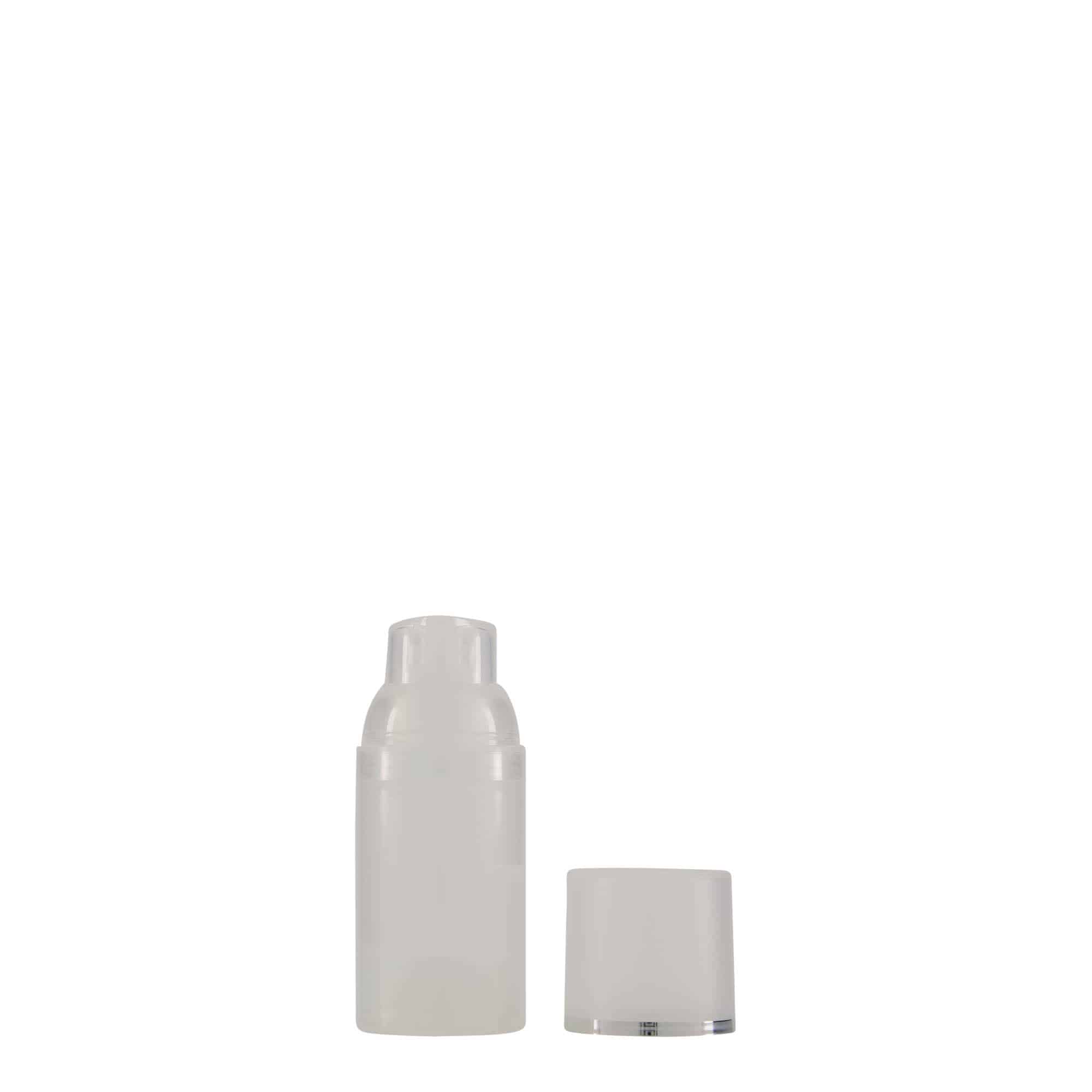 Doseador Airless 30 ml 'Mezzo', plástico PP, natural