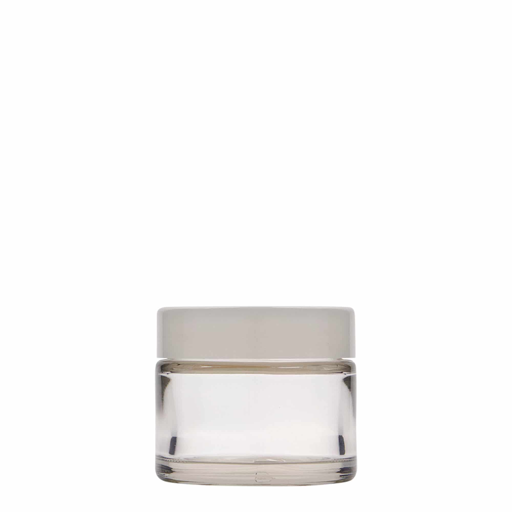 50 ml frasco 'Beauty', vidro, boca: tampa de rosca