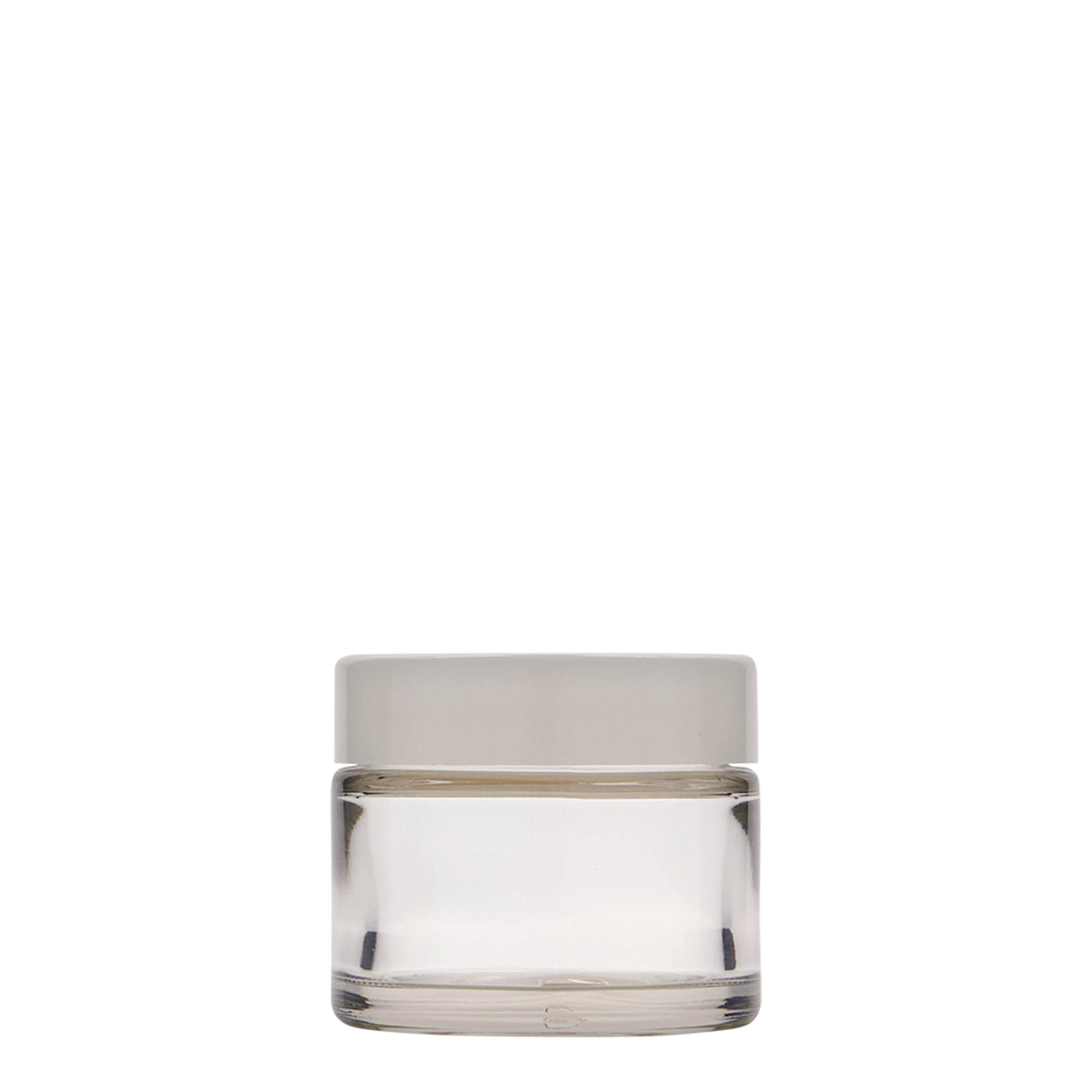 50 ml frasco 'Beauty', vidro, boca: tampa de rosca
