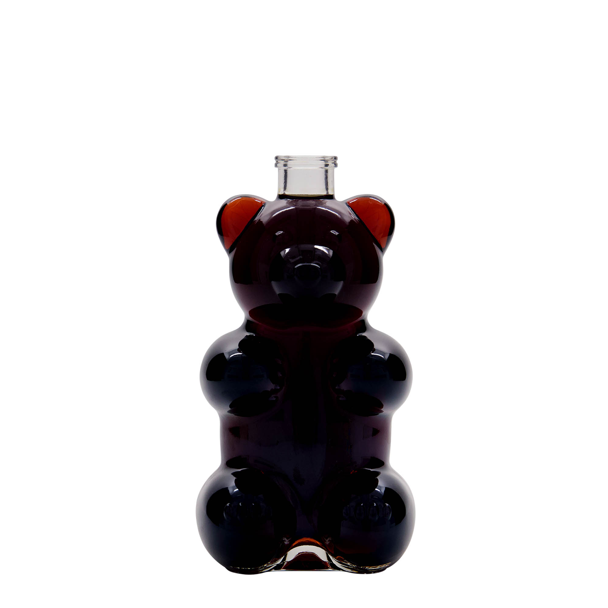 Garrafa de vidro de 350 ml 'Urso', Boca: Cortiça Garrafa de vidro de 350 ml 'Urso', Boca: Cortiça
