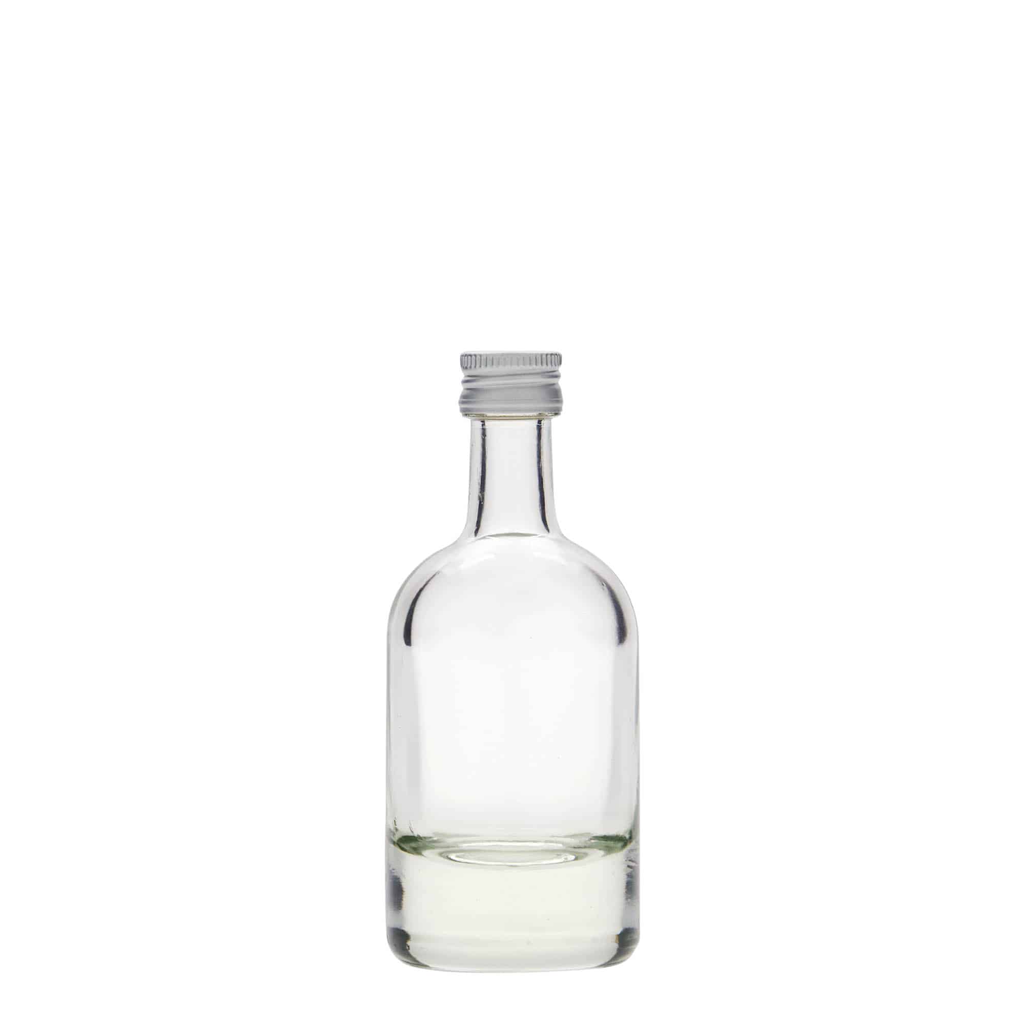 Frasco de vidro de 50 ml 'Linea Uno', bocal: PP 18 Frasco de vidro de 50 ml 'Linea Uno', bocal: PP 18