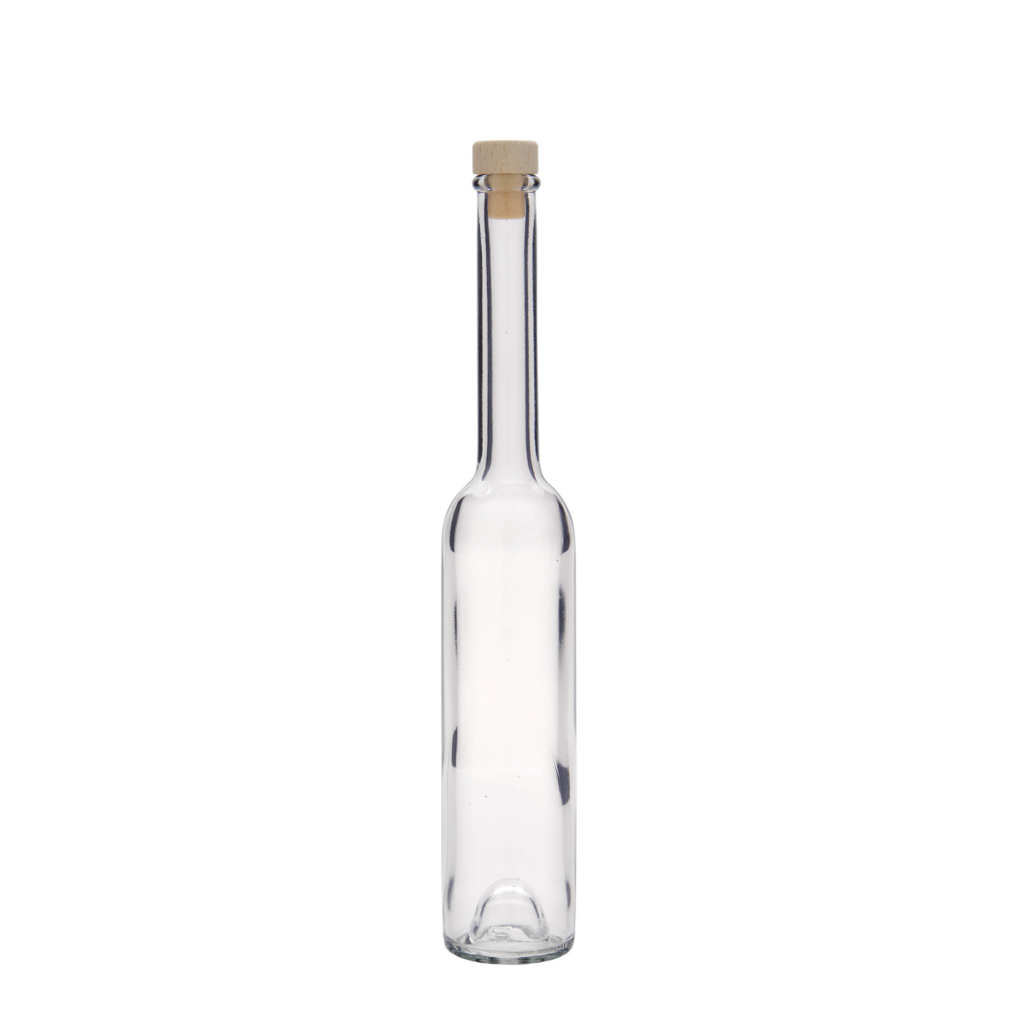 Frasco de vidro de 100 ml 'Platina', boca: cortiça