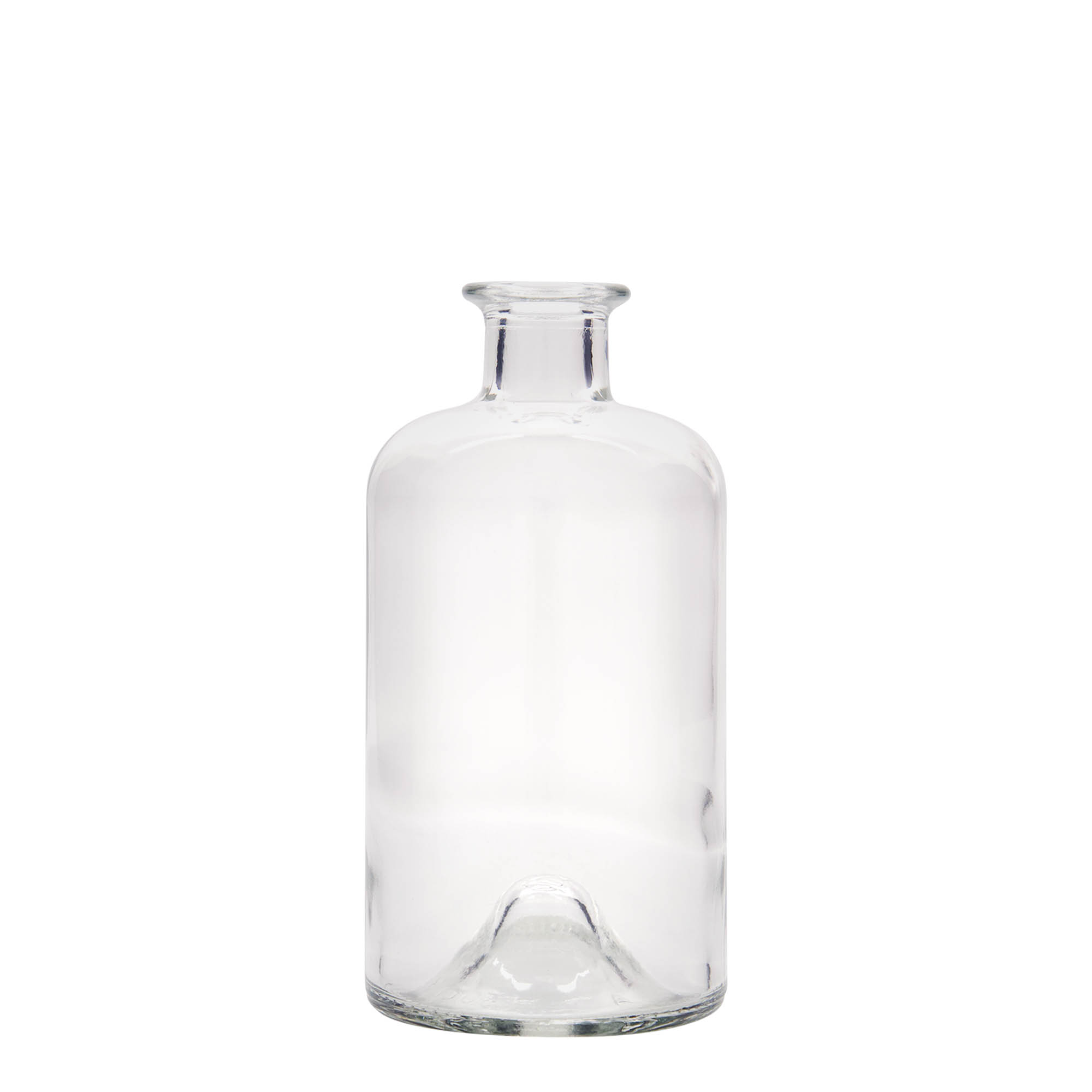 Garrafa de vidro de 500 ml Farmacêutico 'Doutor', boca: cortiça Garrafa de vidro de 500 ml Farmacêutico 'Doutor', boca: cortiça
