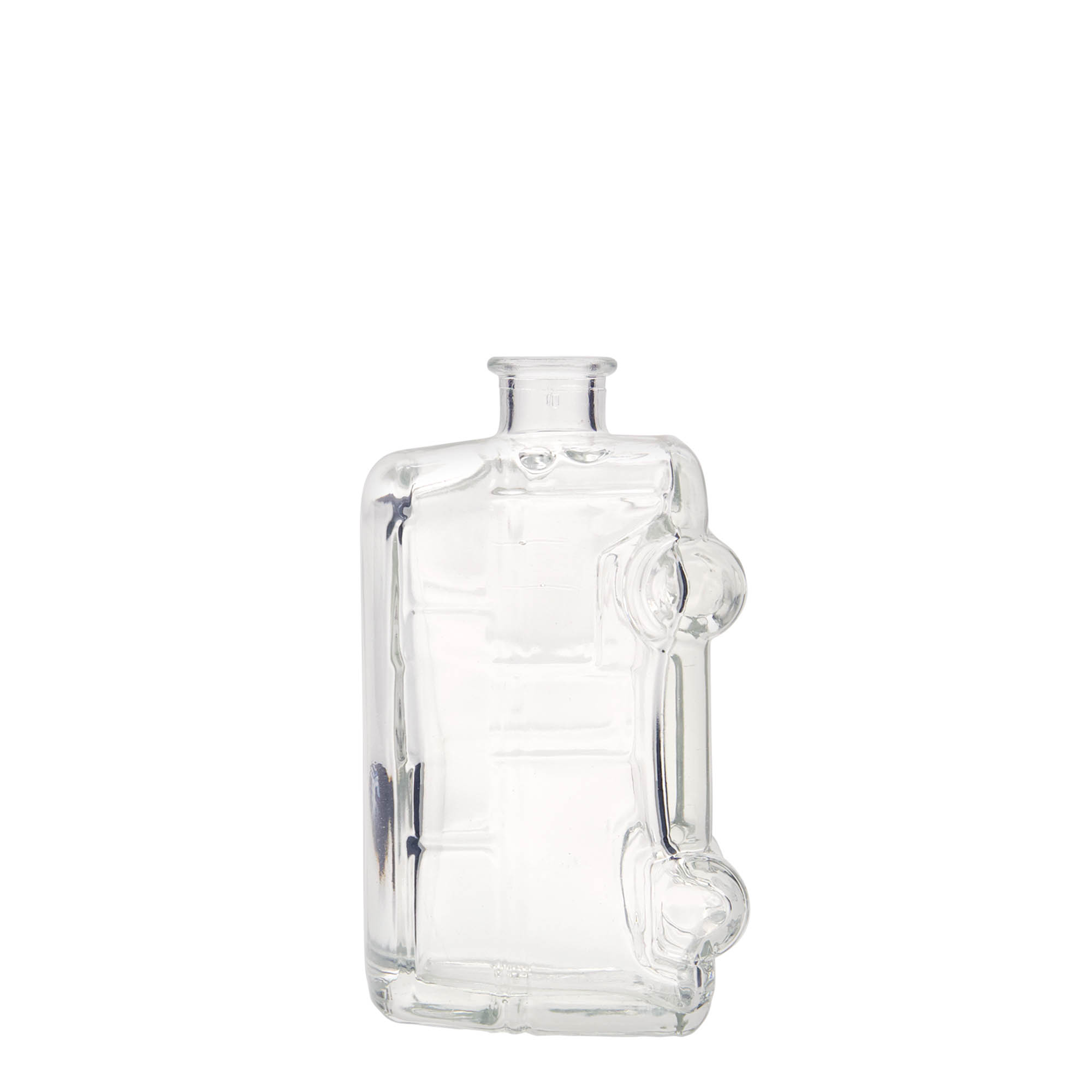 200 ml Garrafa de vidro 'Pão de Forma', boca: Cortiça 200 ml Garrafa de vidro 'Pão de Forma', boca: Cortiça
