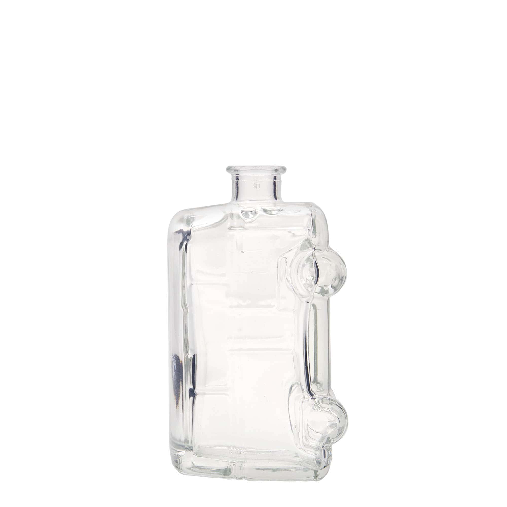 Garrafa de vidro de 200 ml 'Bulli', Boca: Cortiça