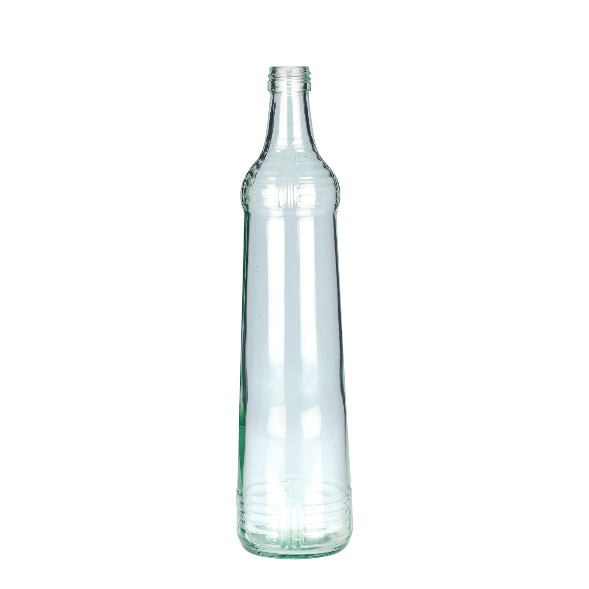 Garrafa de vidro 700 ml Vodka Zwiebelturm, boca: PP 28 Garrafa de vidro 700 ml Vodka Zwiebelturm, boca: PP 28