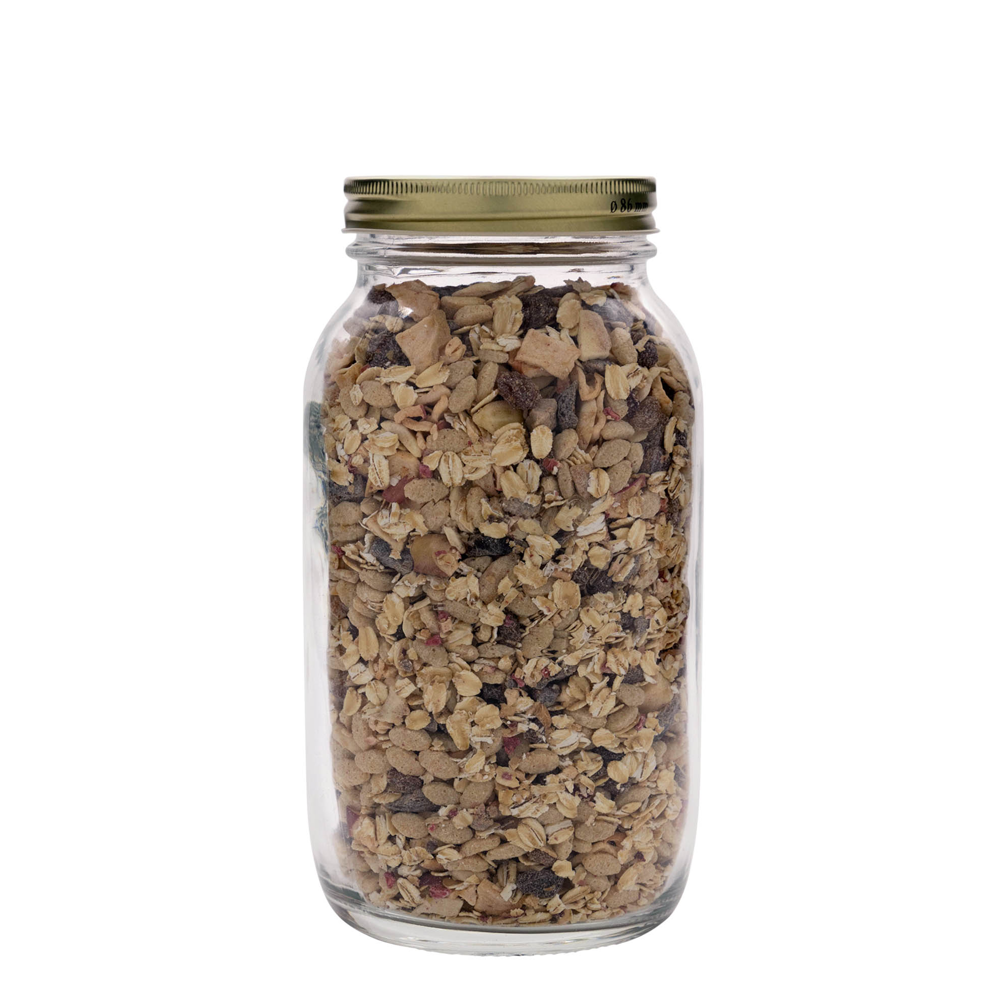 1.500 ml Frasco de vidro 'Quattro Stagioni', Boca: Tampa de rosca