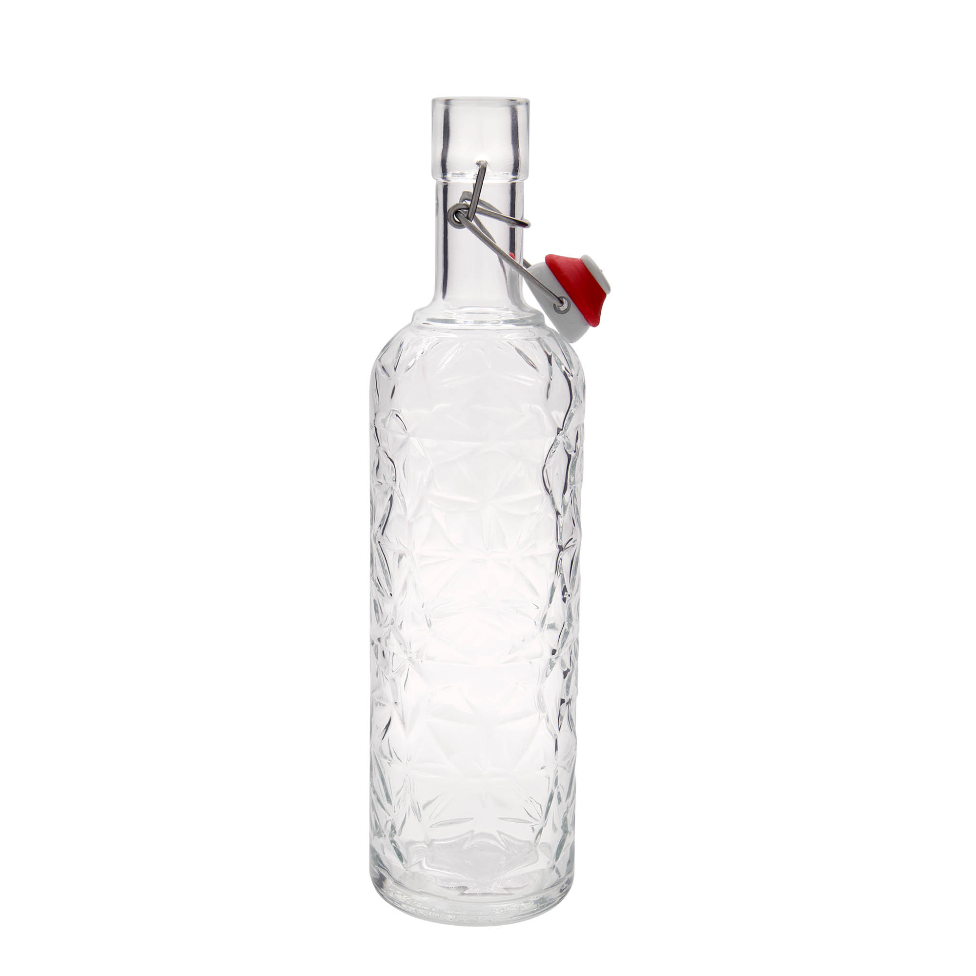 Garrafa de vidro 1.000 ml 'Oriente', Boca: Fecho de mola Garrafa de vidro 1.000 ml 'Oriente', Boca: Fecho de mola