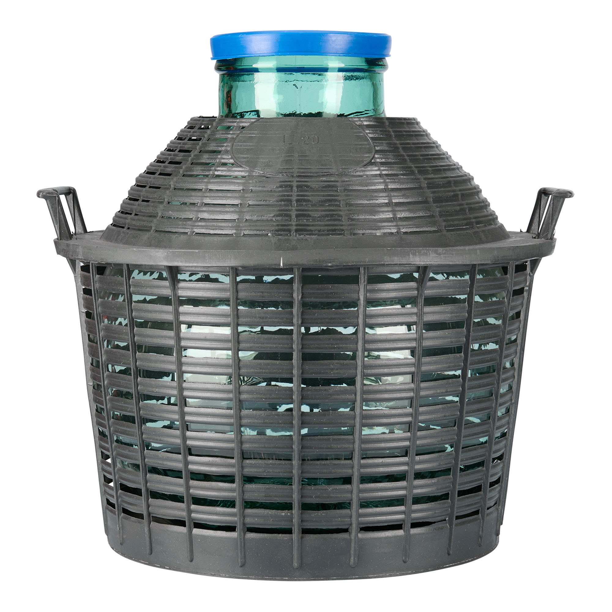 20 l garrafa de balão de boca larga, vidro, abertura: tampa de encaixe