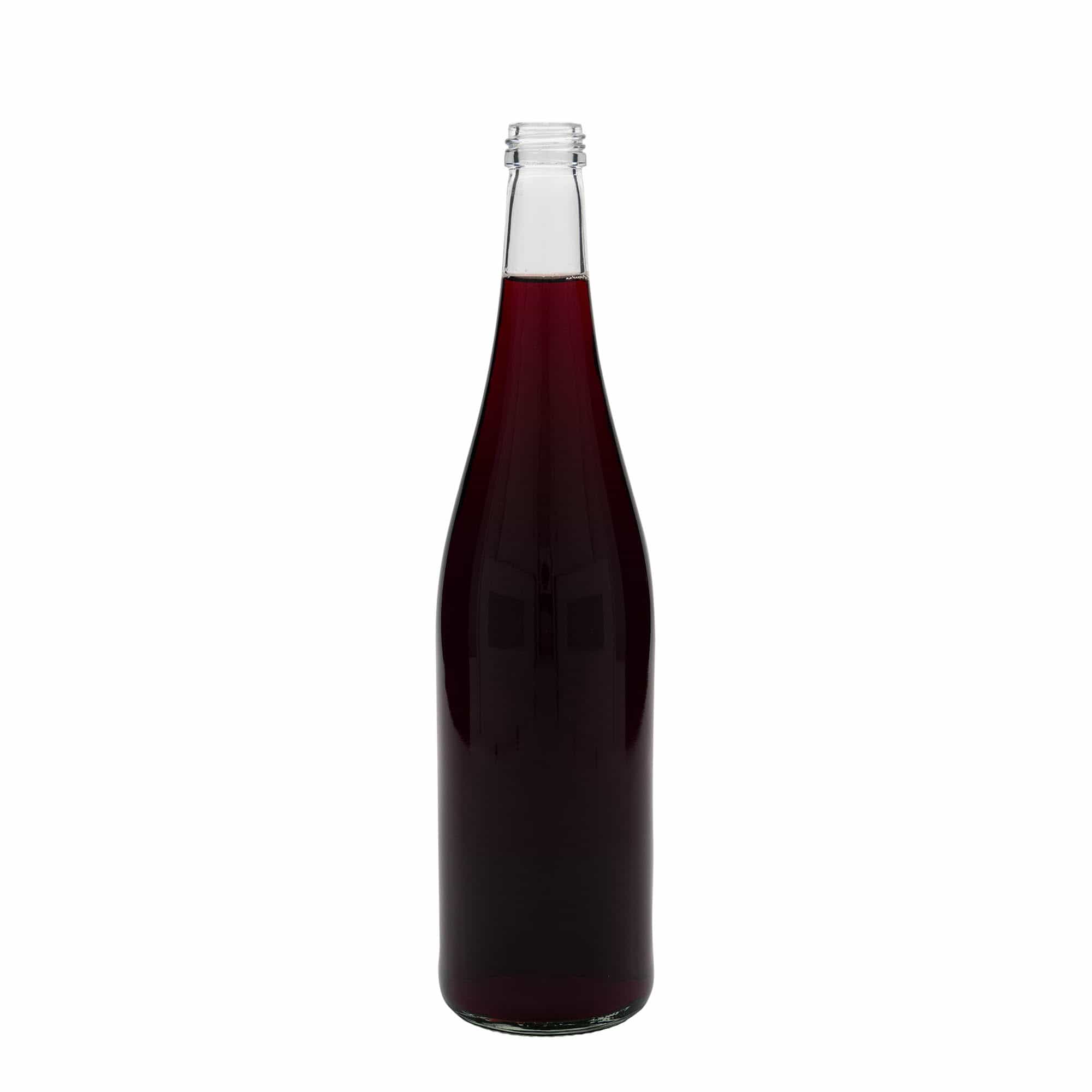 Garrafa de vidro de 750 ml 'Weinschlegel', boca: PP 28