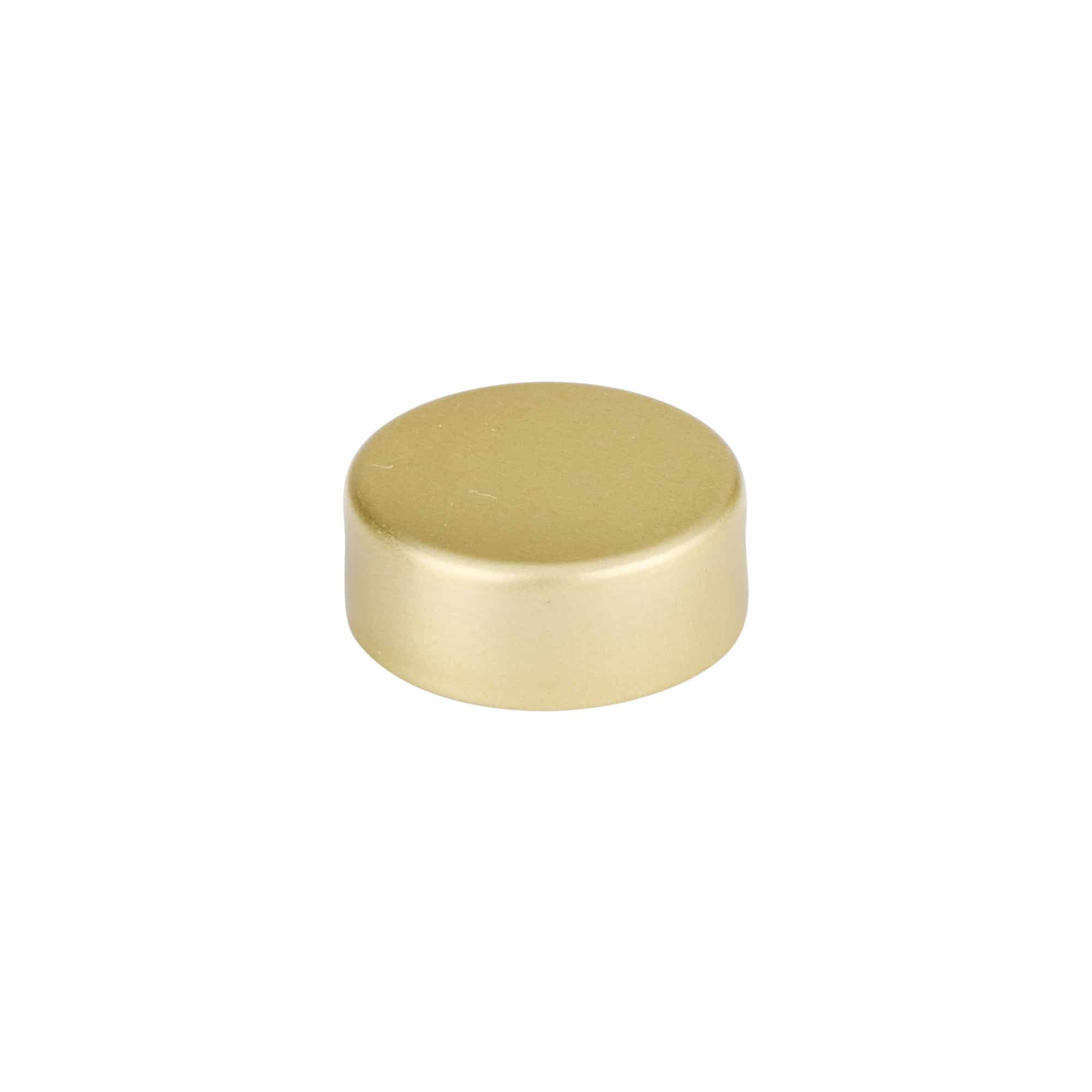 Tampa de rosca, metal, prata, para bocal: GPI 28/400