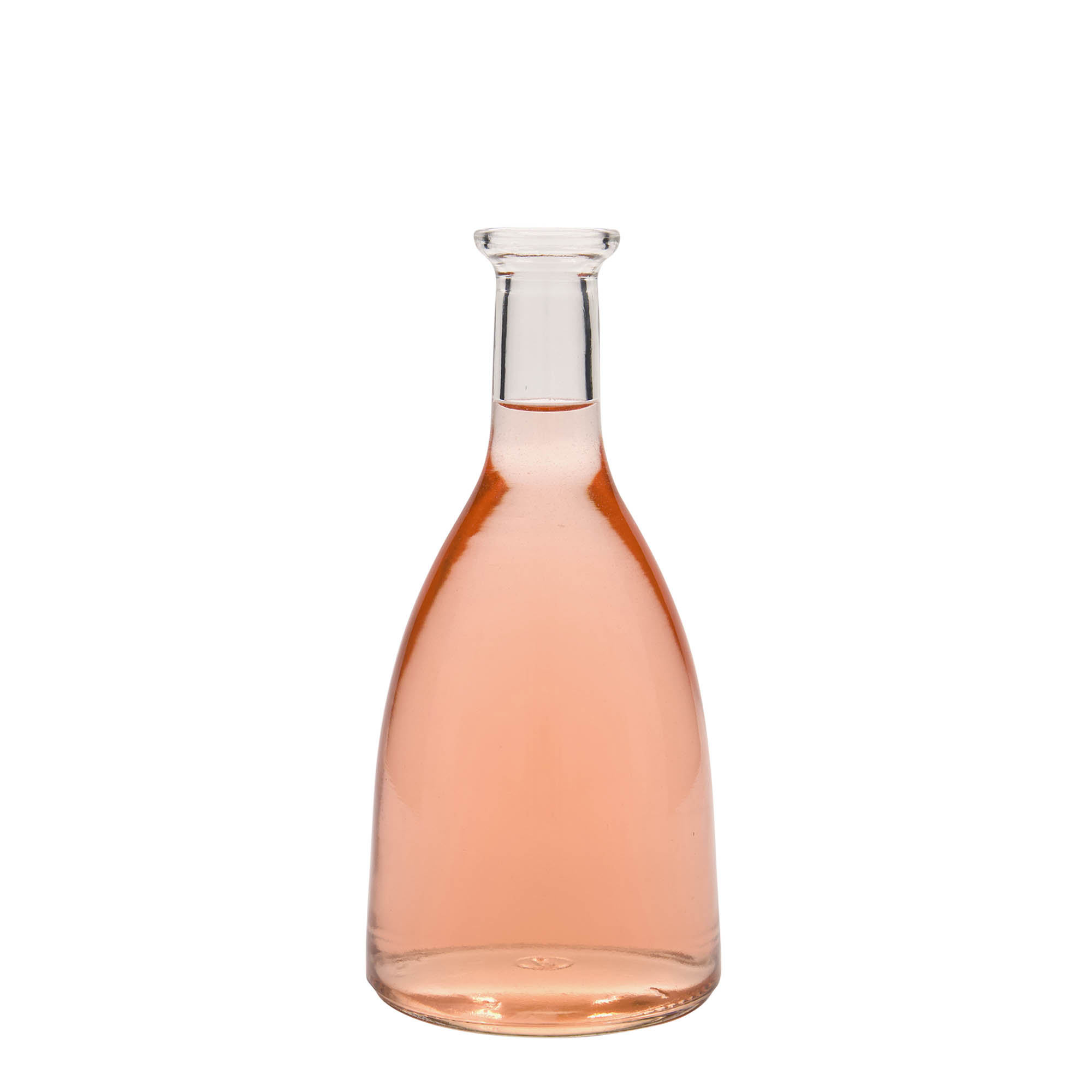 Garrafa de vidro de 500 ml 'Viola', boca: cortiça