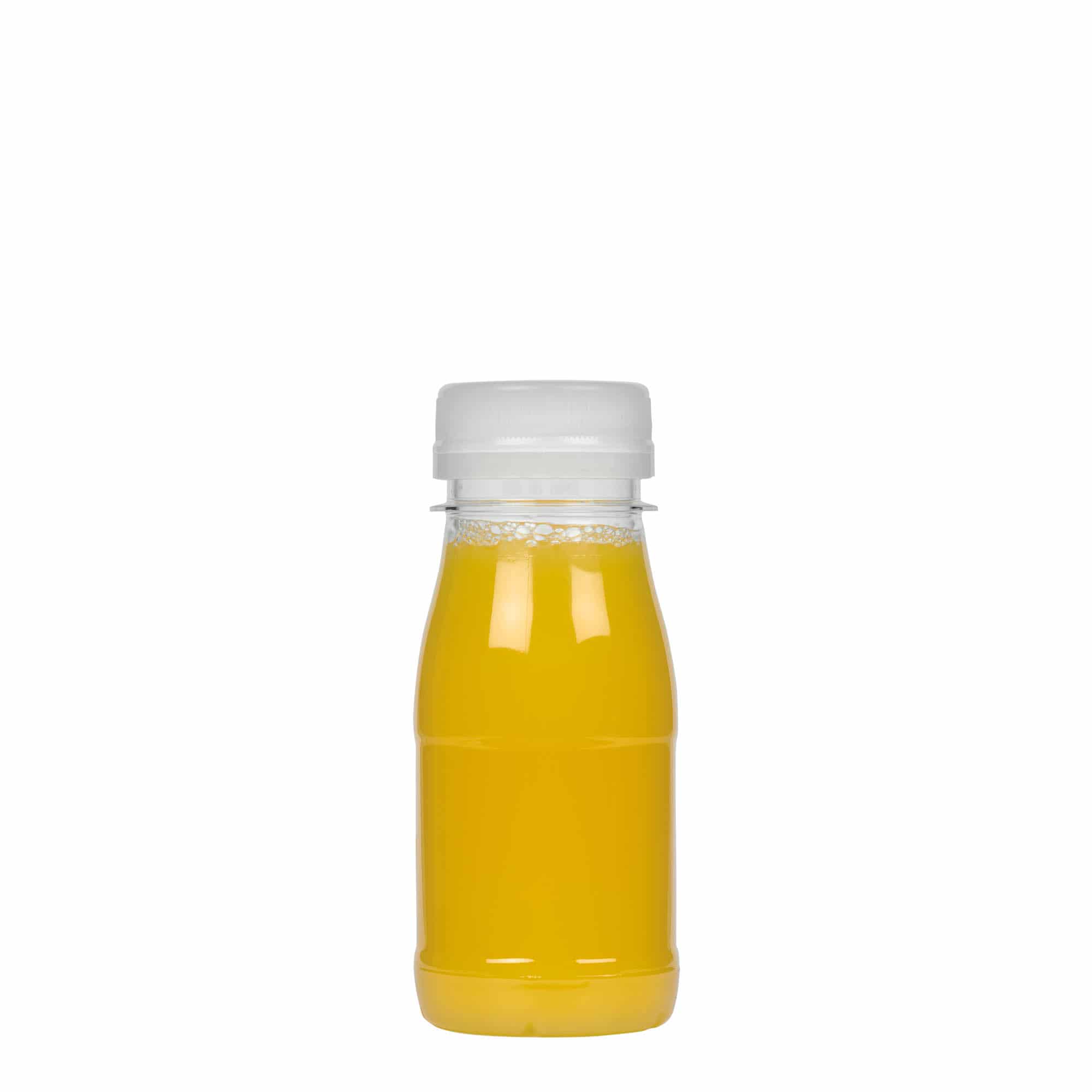 Garrafa PET de 150 ml 'Leite e Sumo', plástico, boca: 38 mm