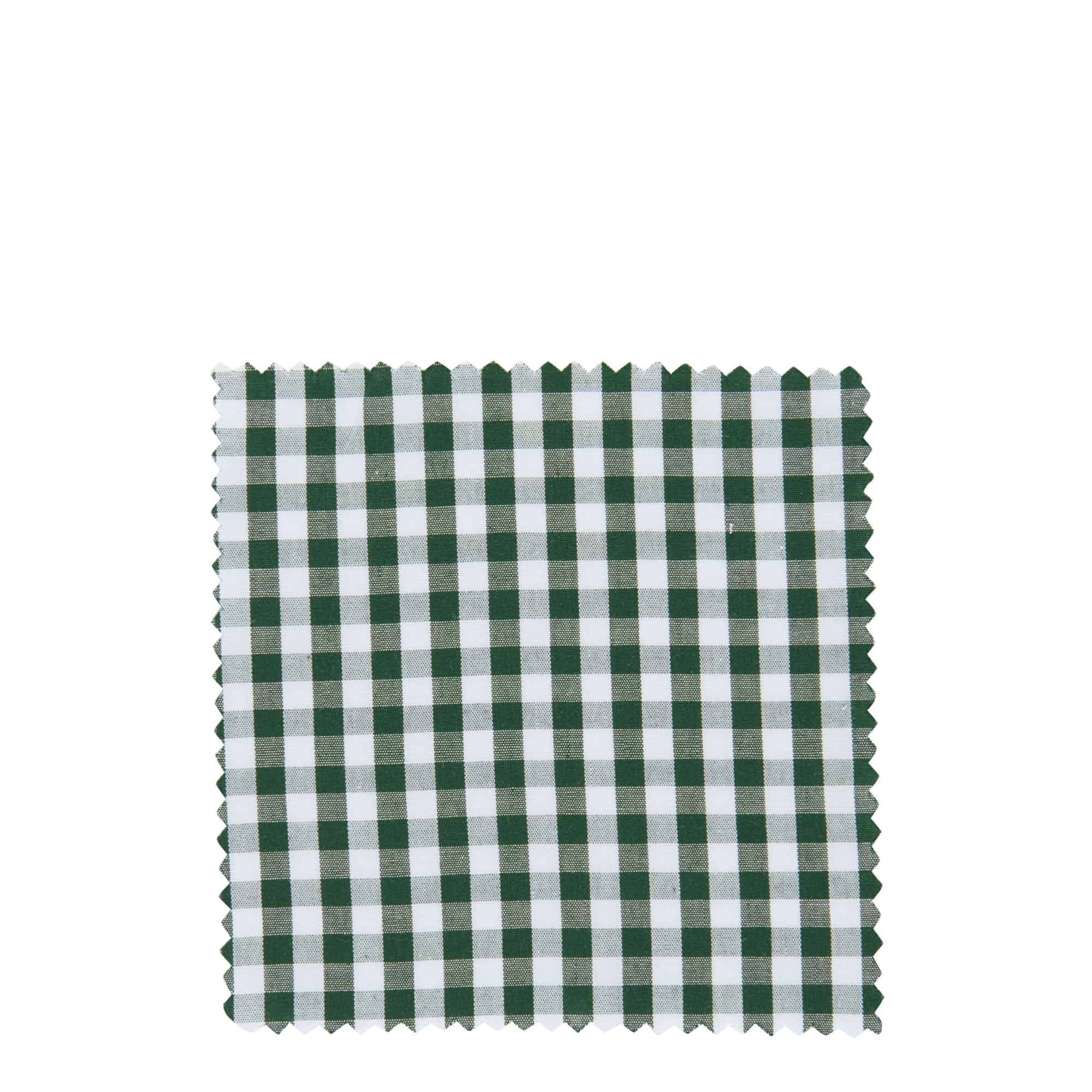 Guardanapo de tecido quadriculado 12x12, quadrado, têxtil, verde-escuro, abertura: TO38-TO53