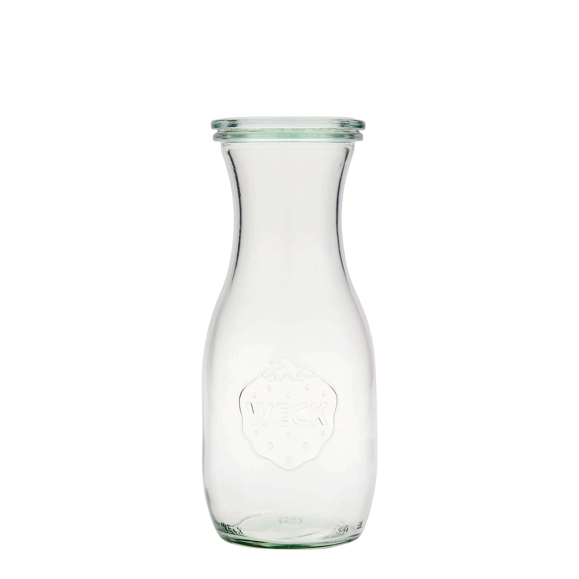 Garrafa de sumo WECK 500 ml, Boca: Borda redonda