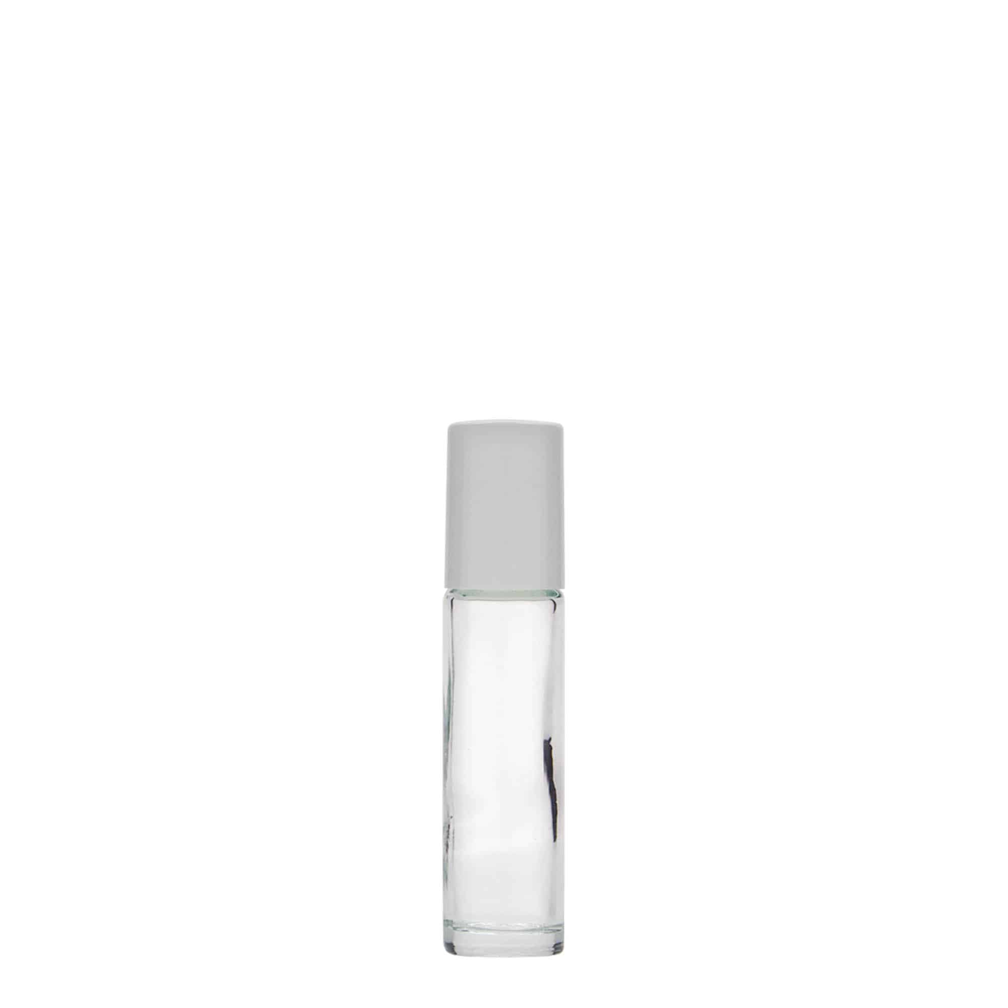 Frasco roll-on de vidro de 10 ml, abertura: tampa de rosca