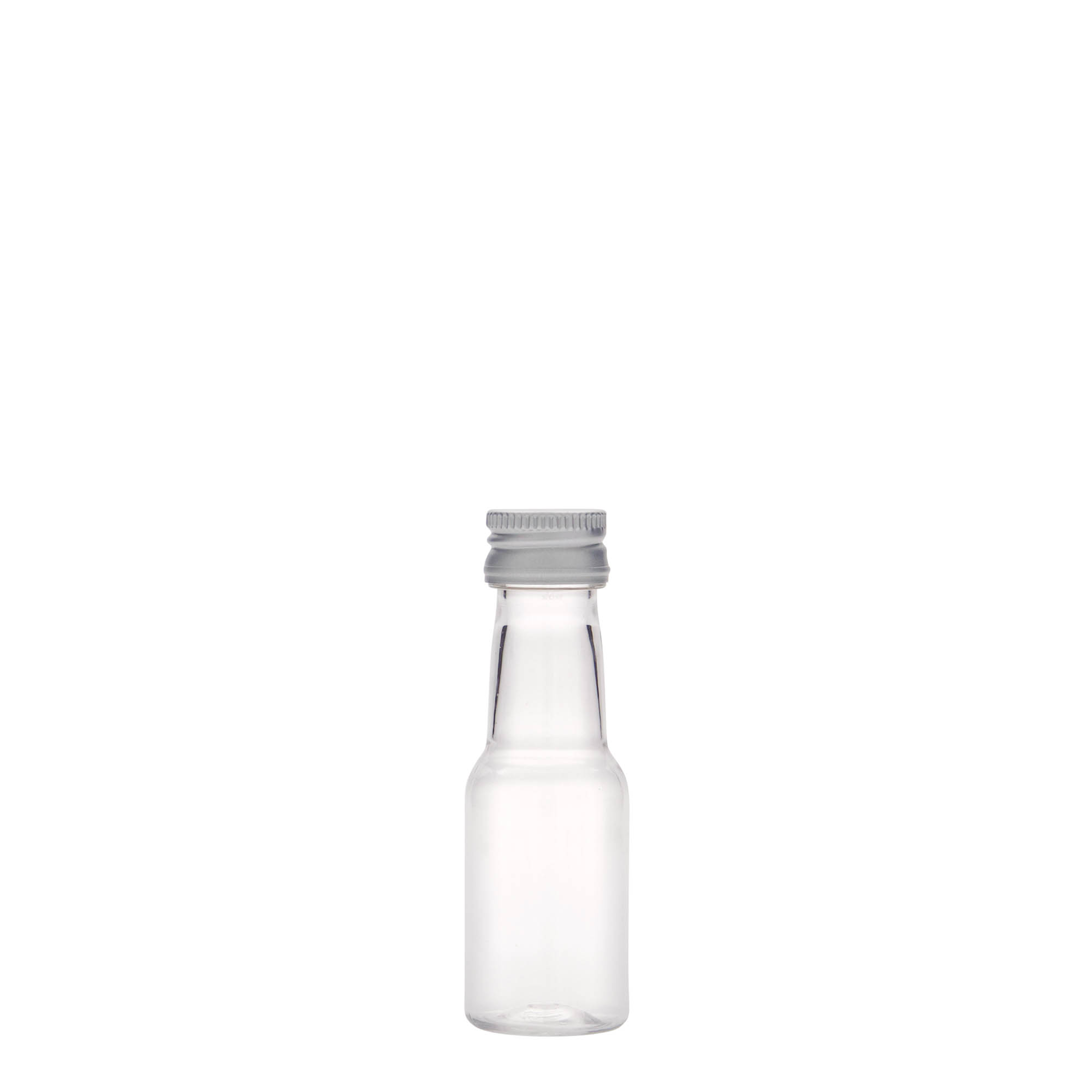 Frasco PET de 20 ml 'Theo', plástico, bocal: PP 18