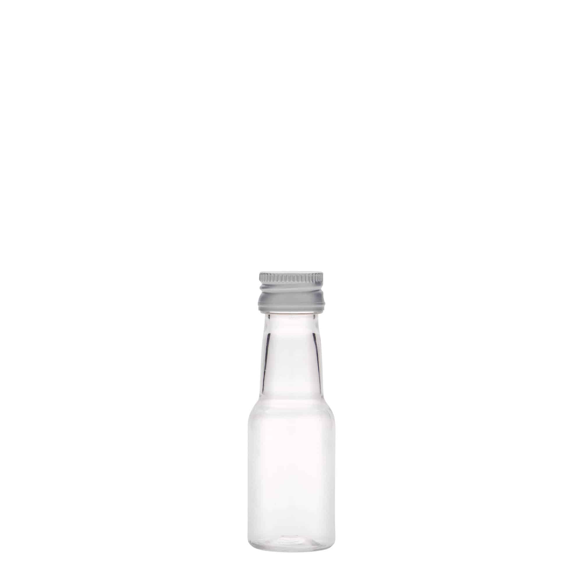 Frasco PET de 20 ml 'Theo', plástico, bocal: PP 18