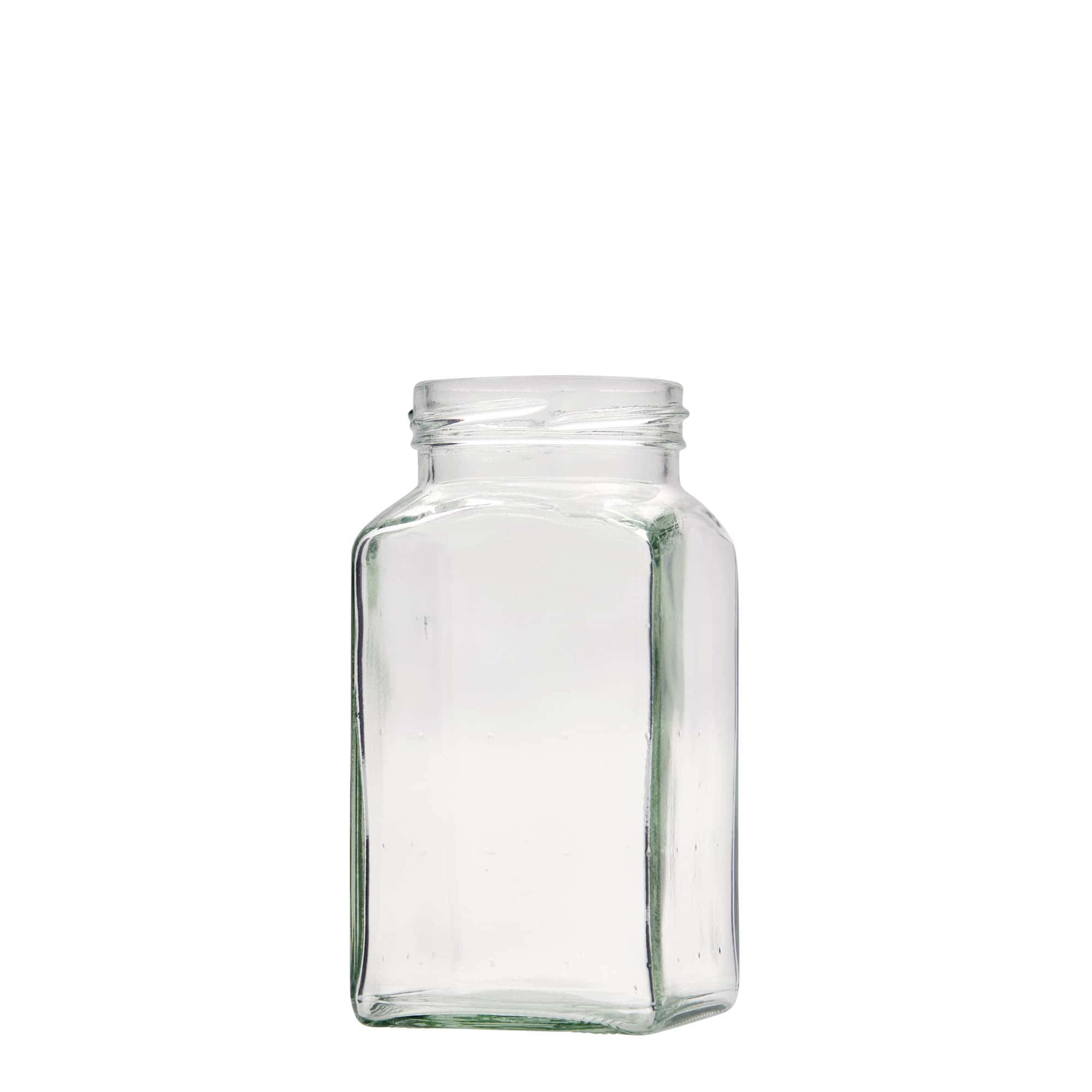 312 ml frasco quadrado, boca: Twist-Off (TO 58) 312 ml frasco quadrado, boca: Twist-Off (TO 58)