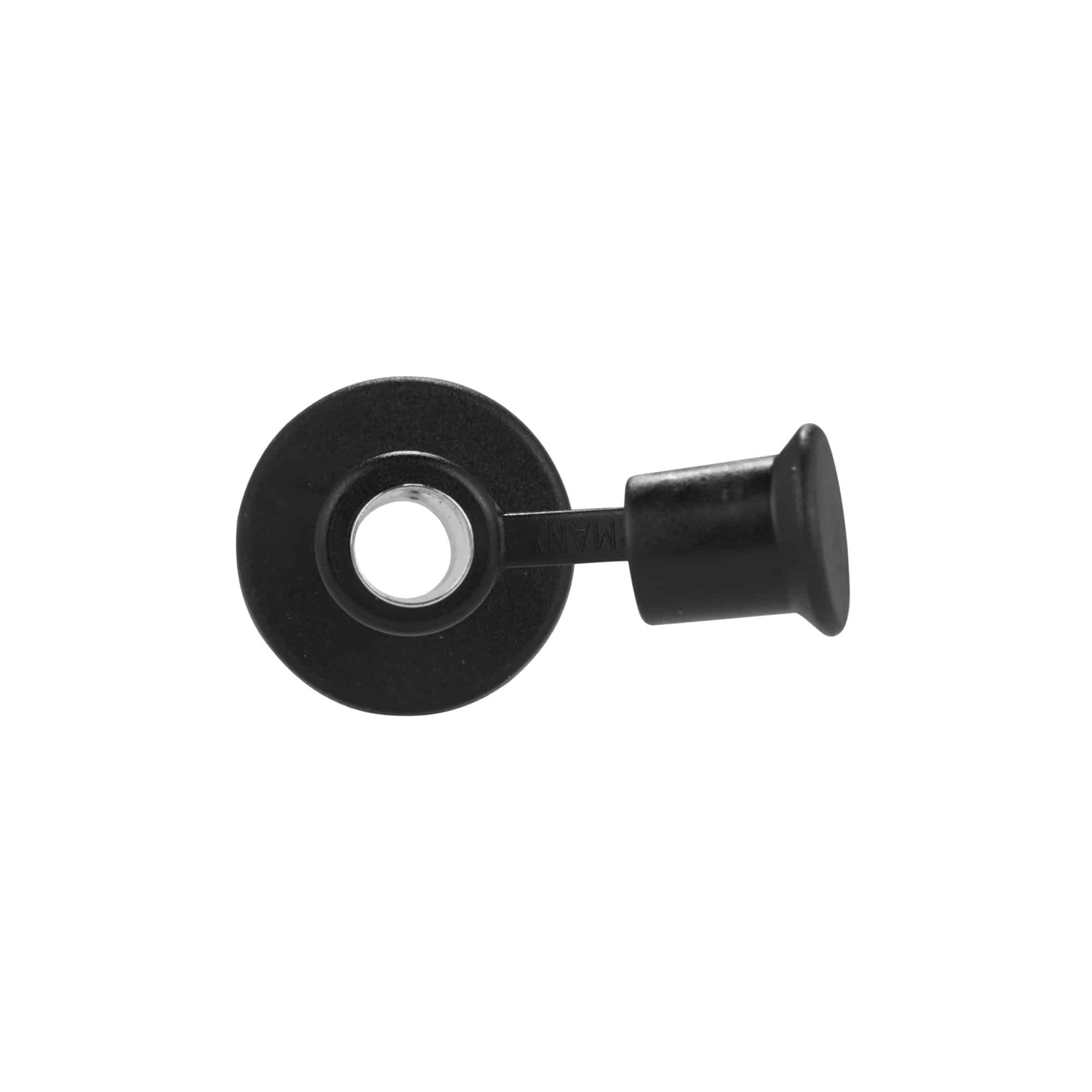 Vertedor de garrafas inox com capa, aço inox, prateado