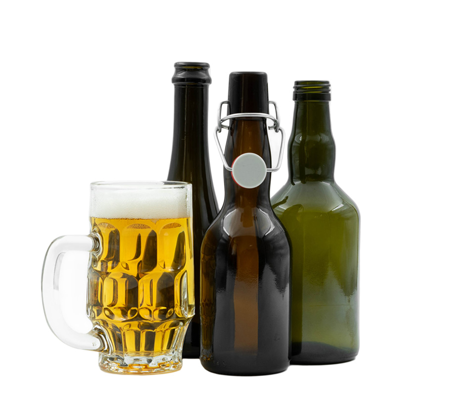 Garrafas de cerveja Garrafas de cerveja