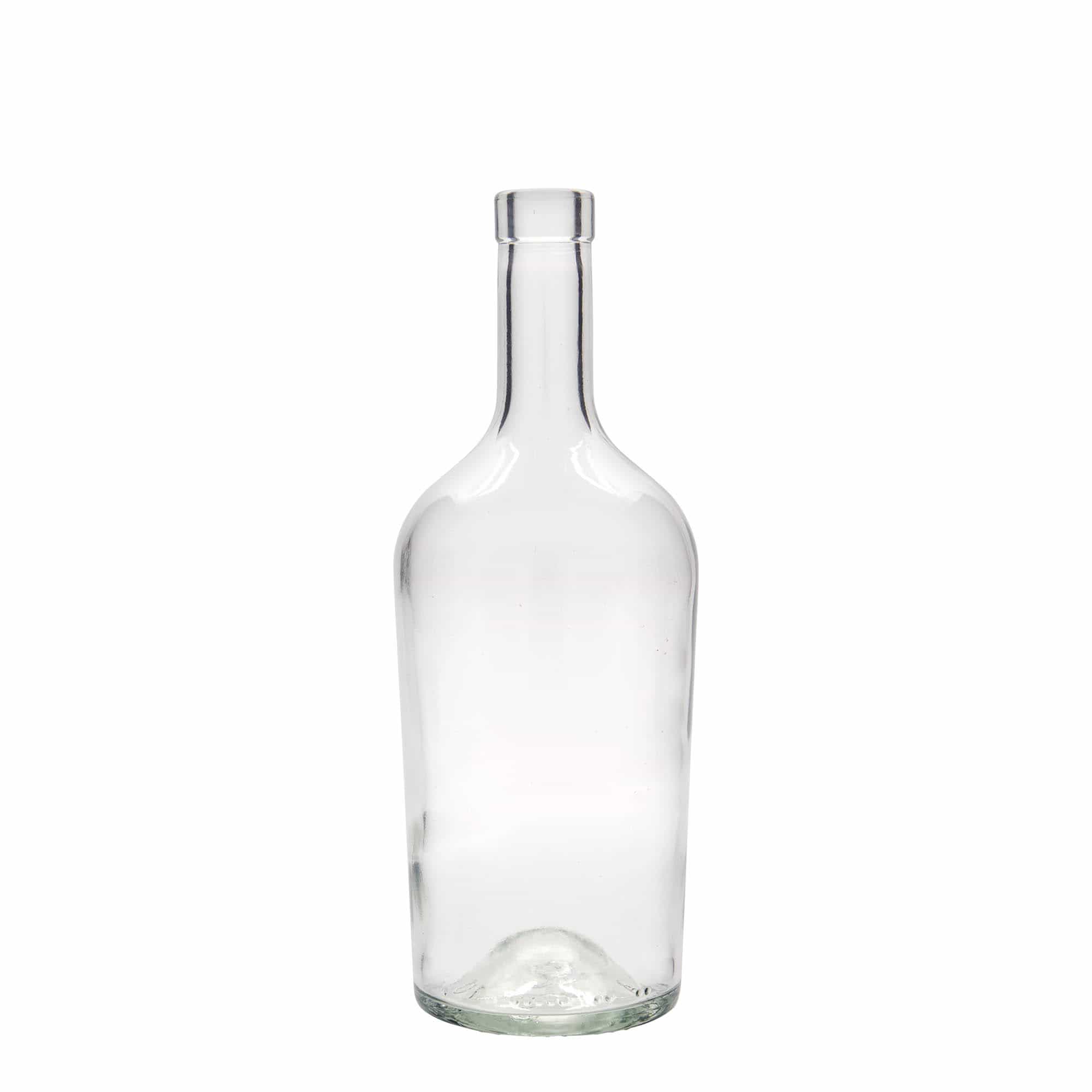 Garrafa de vidro de 700 ml 'Margarethe', boca: cortiça